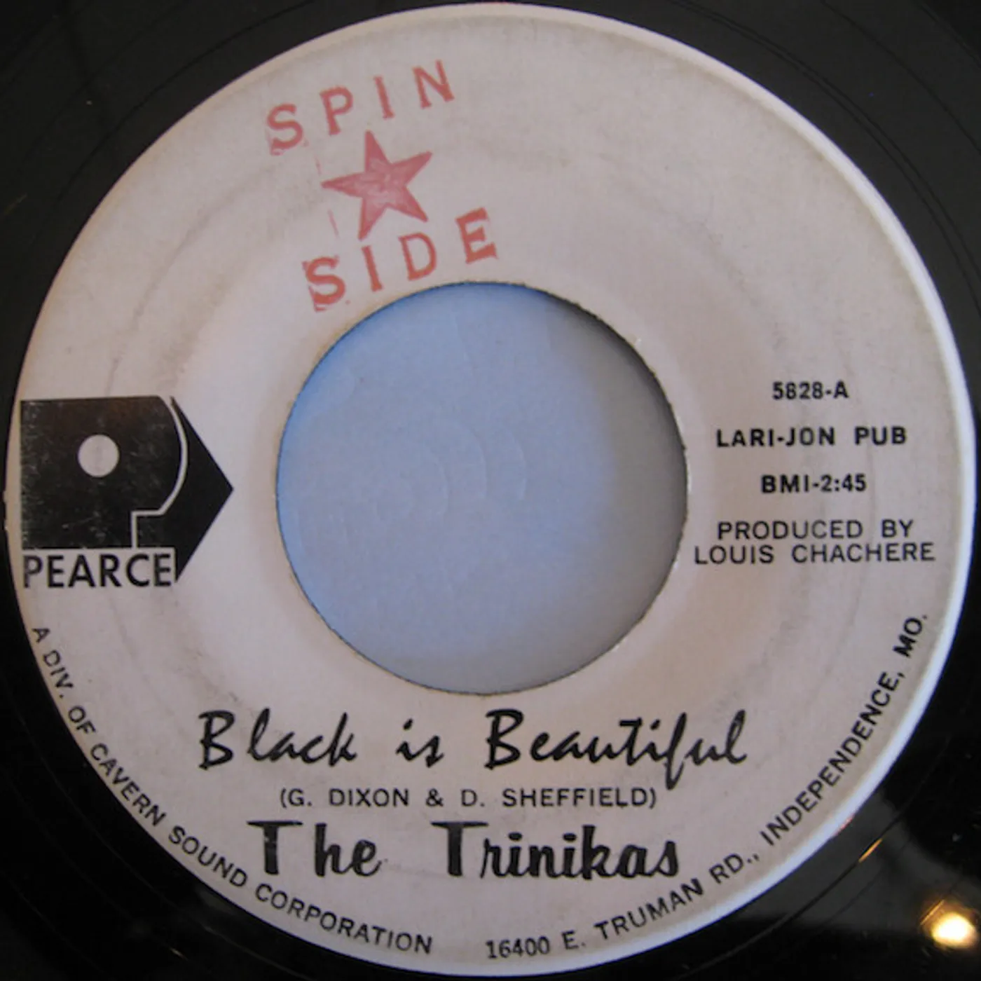 The Trinikas Black Is Beautiful / Remember Me Vinyl Record