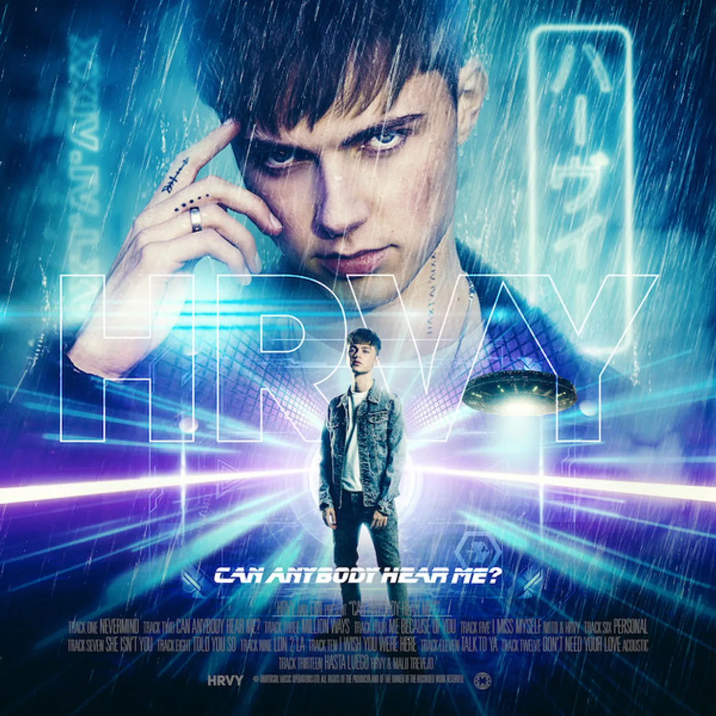 HRVY Can Anybody Hear Me CD