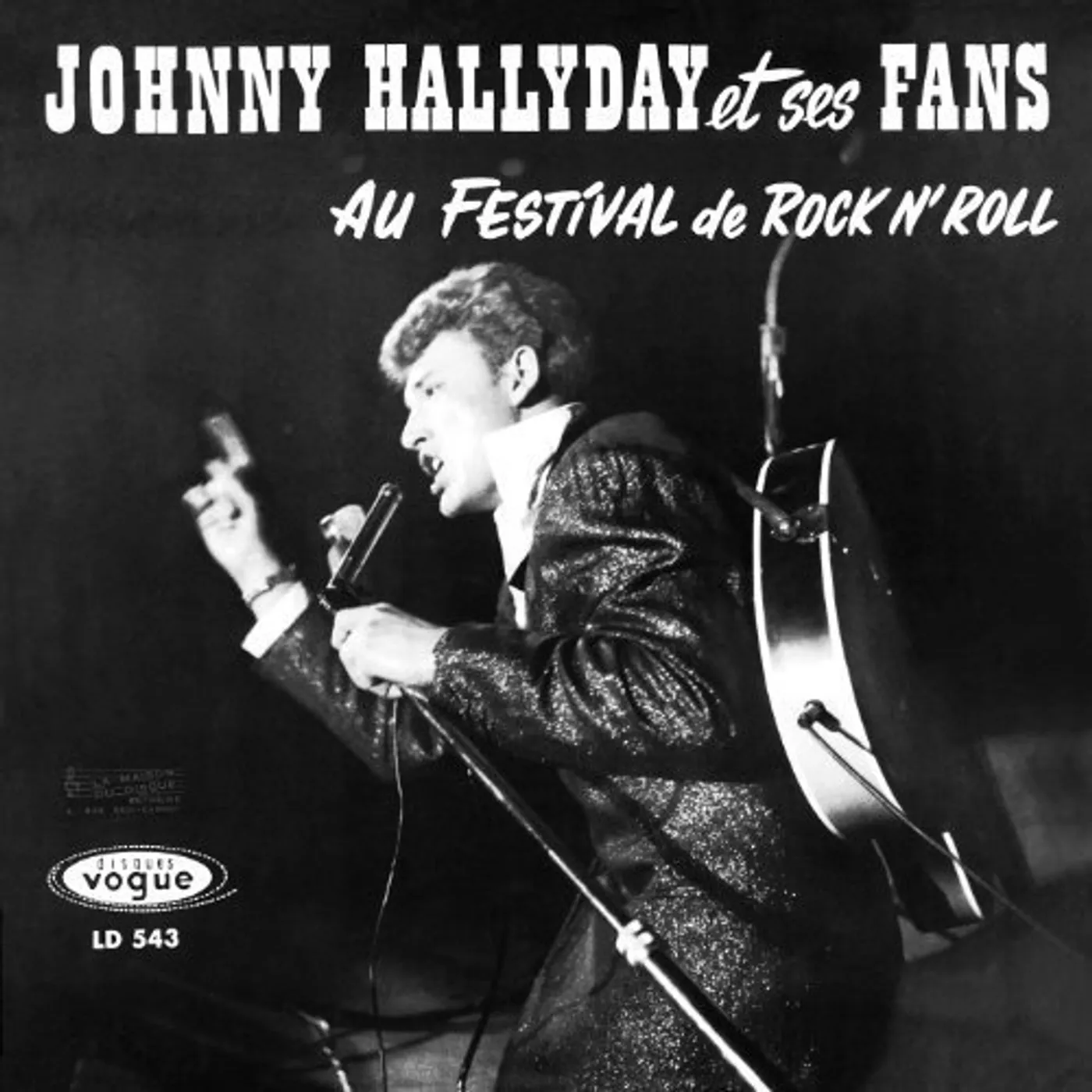 Johnny Hallyday ET SES FANS AU FESTIVAL DE ROC Vinyl Record