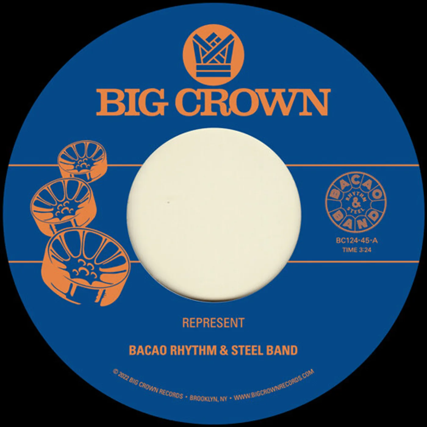 Bacao Rhythm & Steel Band REPRESENT / JUICY FRUIT Vinyl Record