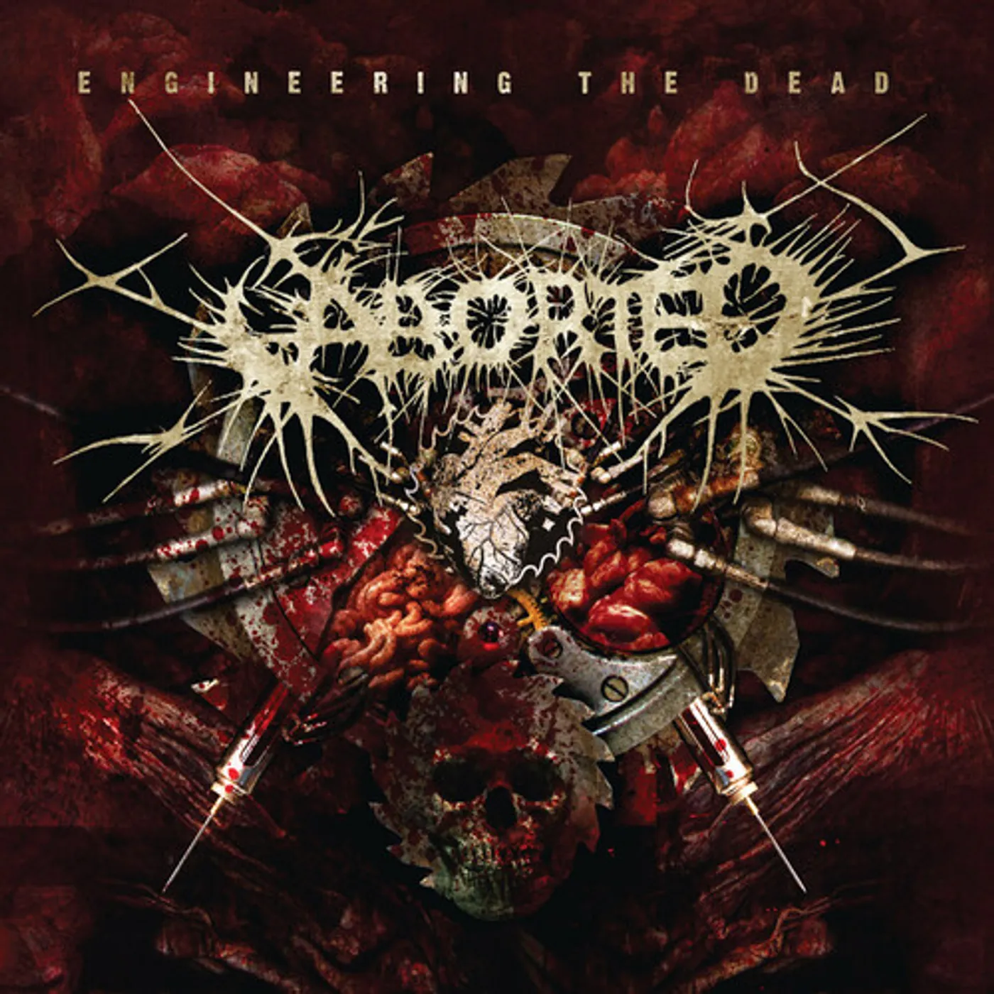 Aborted Engineering The Dead (Red) Vinyl Record