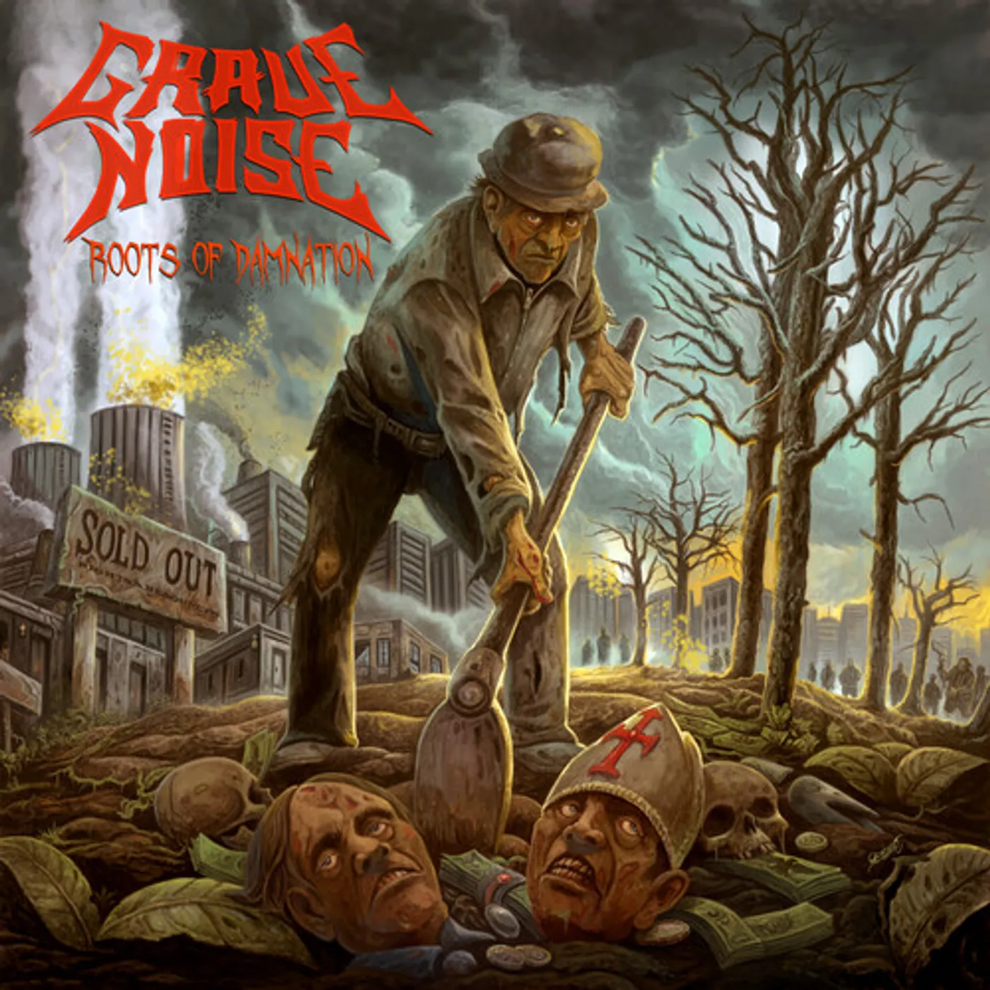 Grave Noise ROOTS OF DAMNATION CD