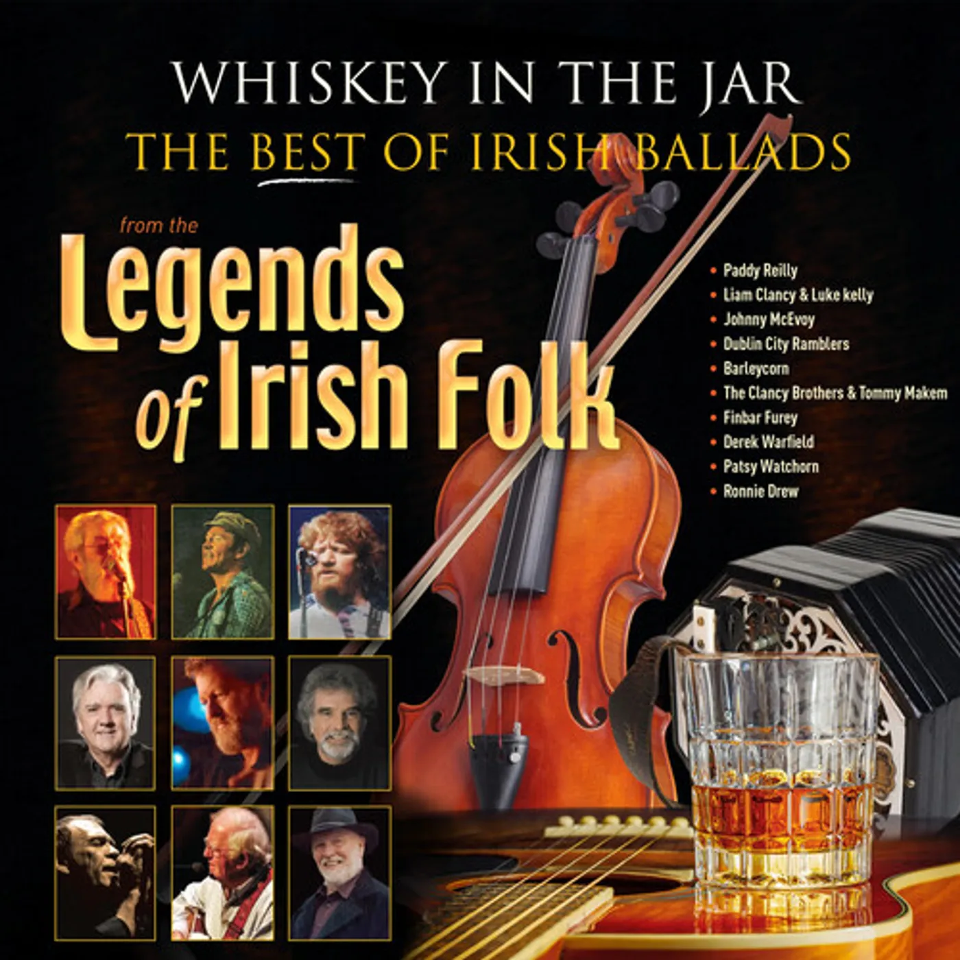 WHISKEY IN THE JAR: THE BEST OF IRISH BALLAD / VAR Vinyl Record