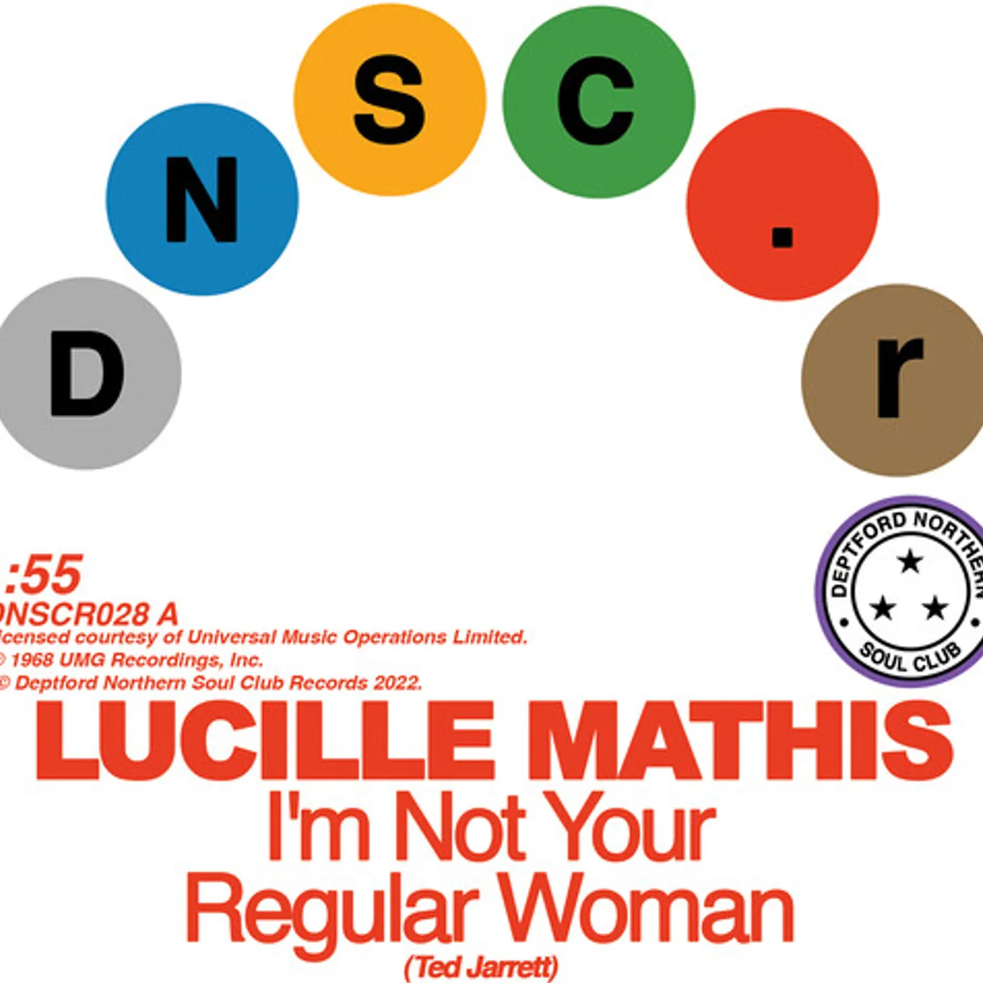 Lucille Mathis / Holly St. James I'M NOT YOUR REGULAR WOMEN / THAT'S NOT LOVE Vinyl Record
