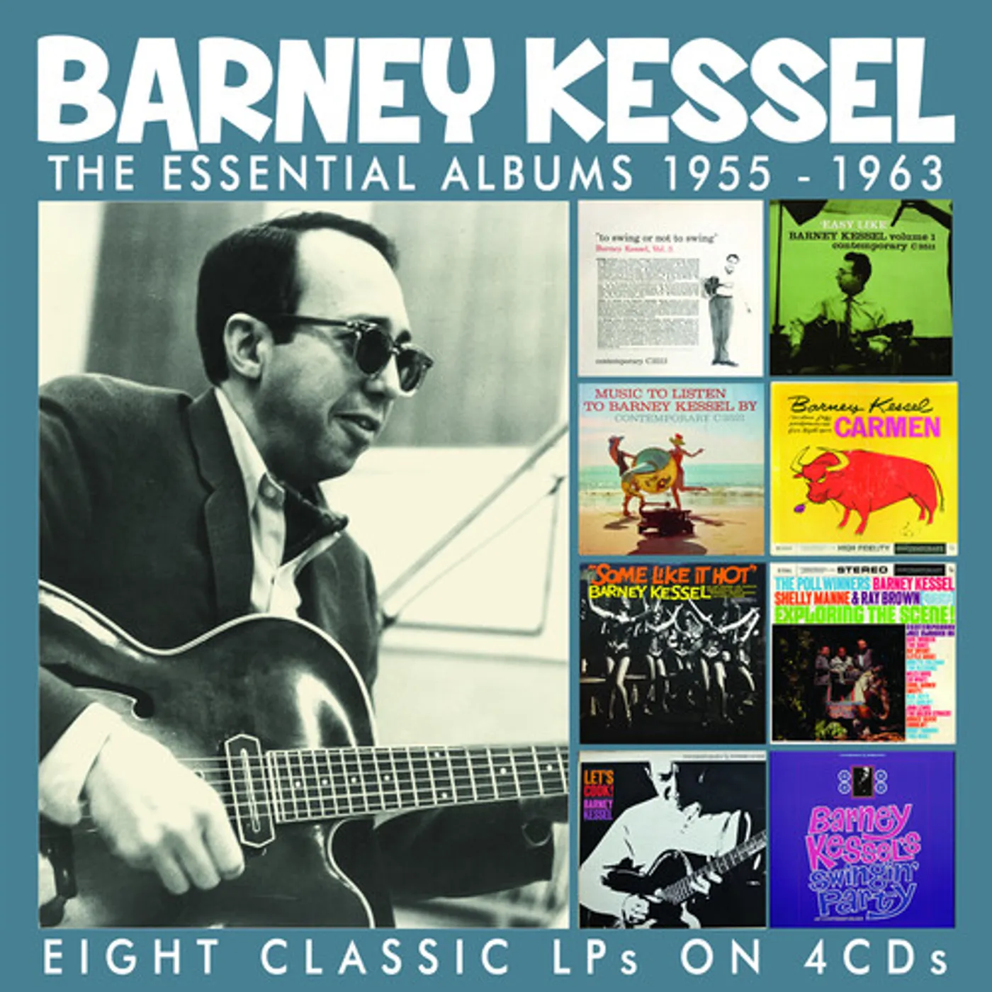 Barney Kessel THE ESSENTIAL ALBUMS 1955 - 1963 (4CD) CD