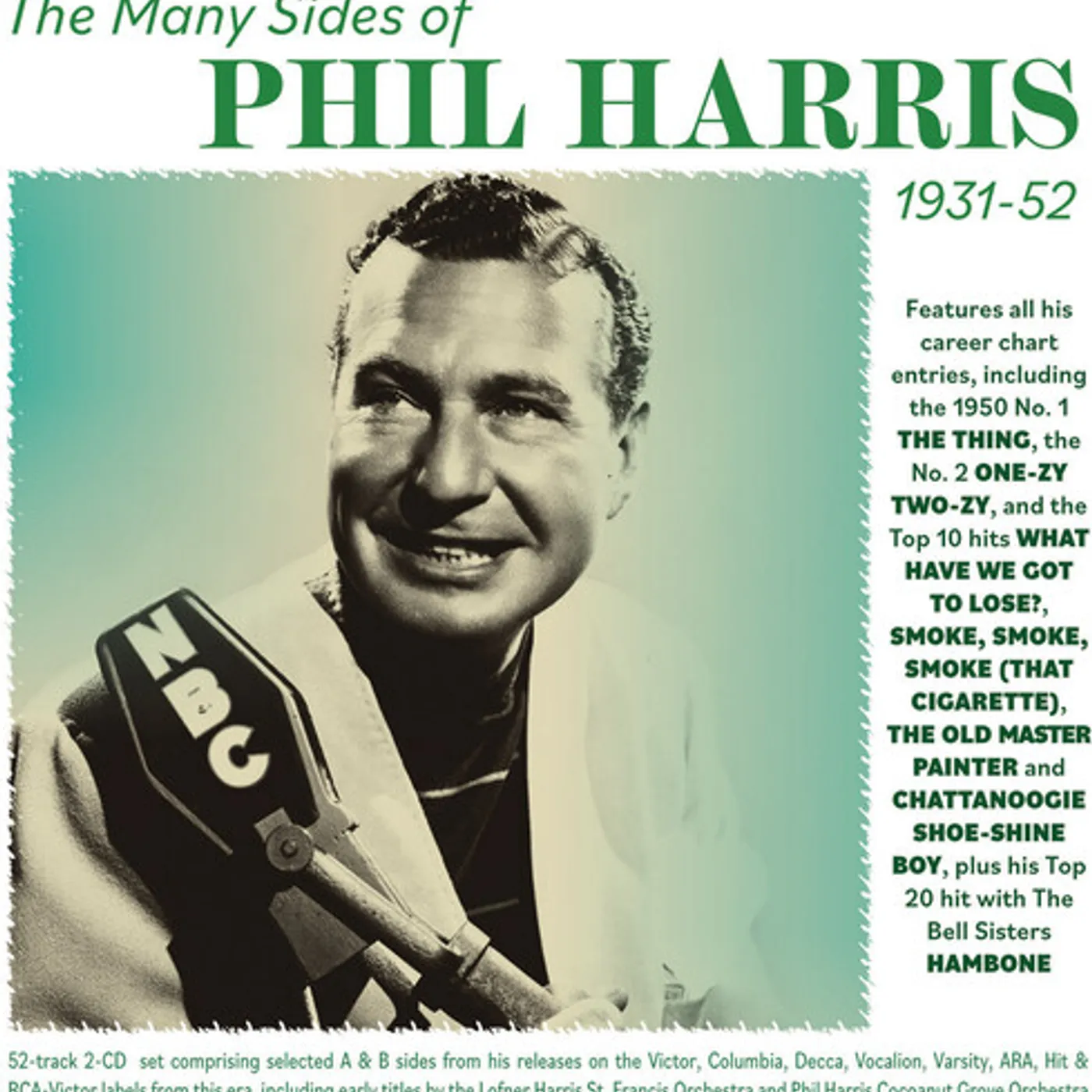MANY SIDES OF PHIL HARRIS 1931-52 CD
