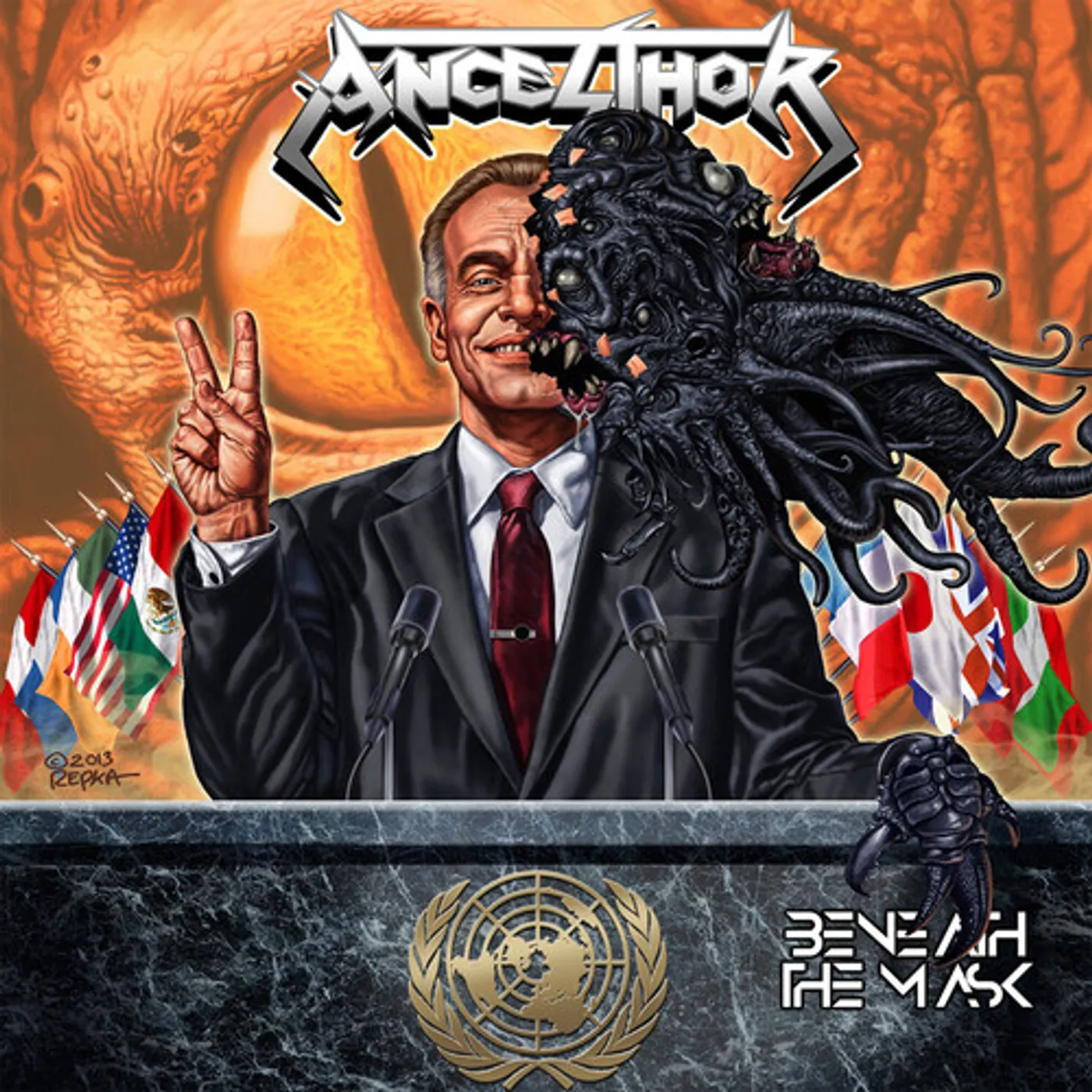 Ancesthor BENEATH THE MASK CD