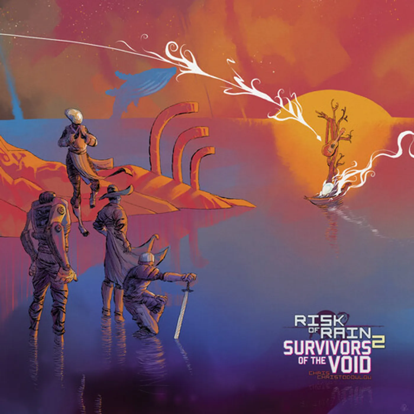 Chris Christodoulou RISK OF RAIN 2: SURVIVORS OF THE VOID (PURPLE) Vinyl Record