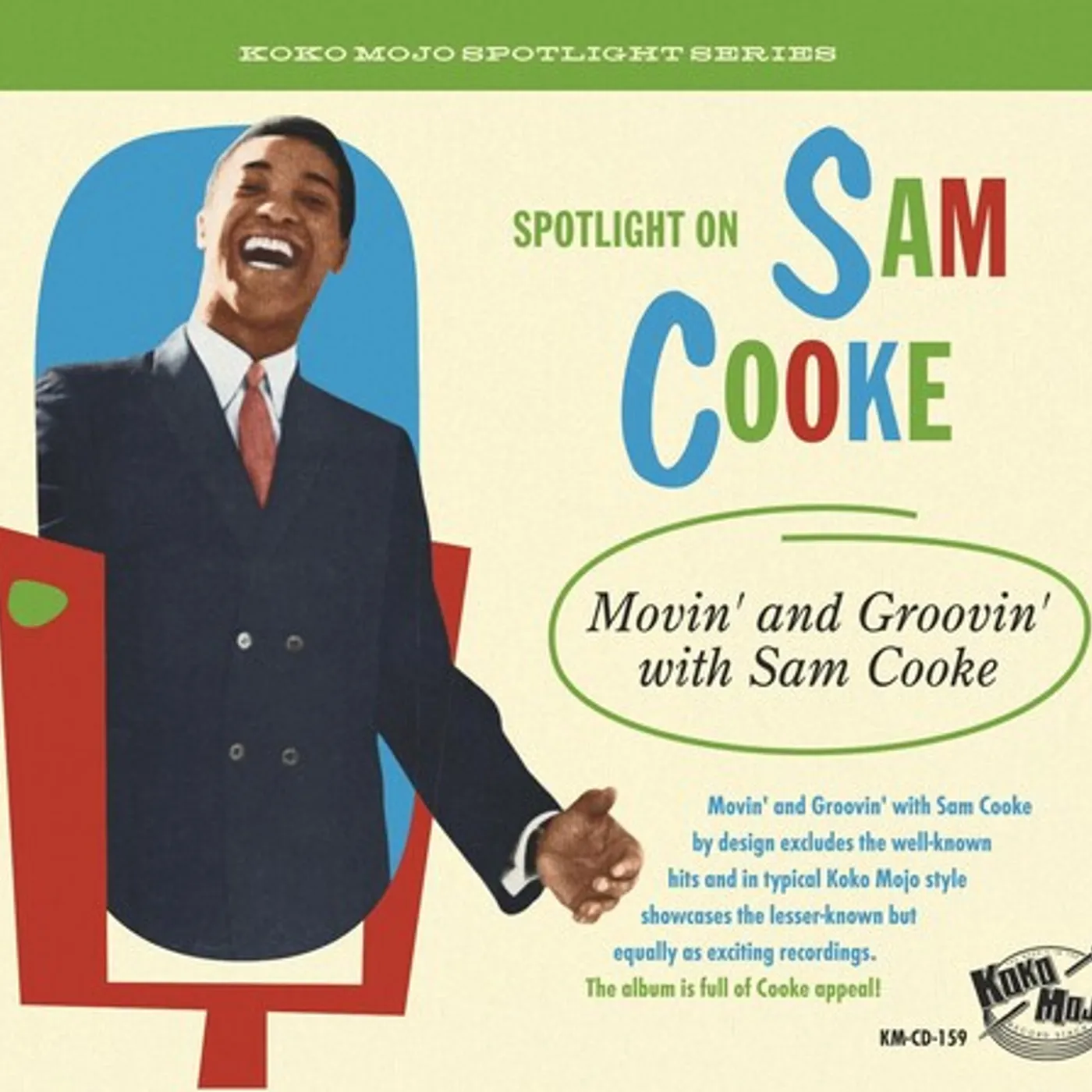 Various Artists  SPOTLIGHT ON SAM COOKE: MOVIN' & GROOVIN' WITH CD