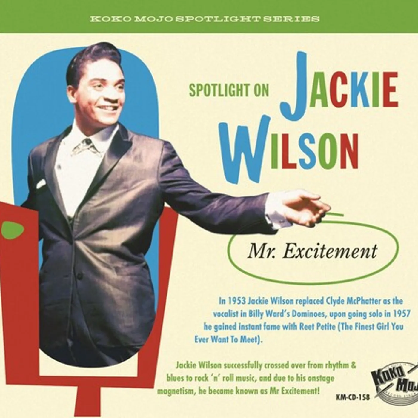 Various Artists  SPOTLIGHT ON JACKIE WILSON: MR EXCITEMENT CD