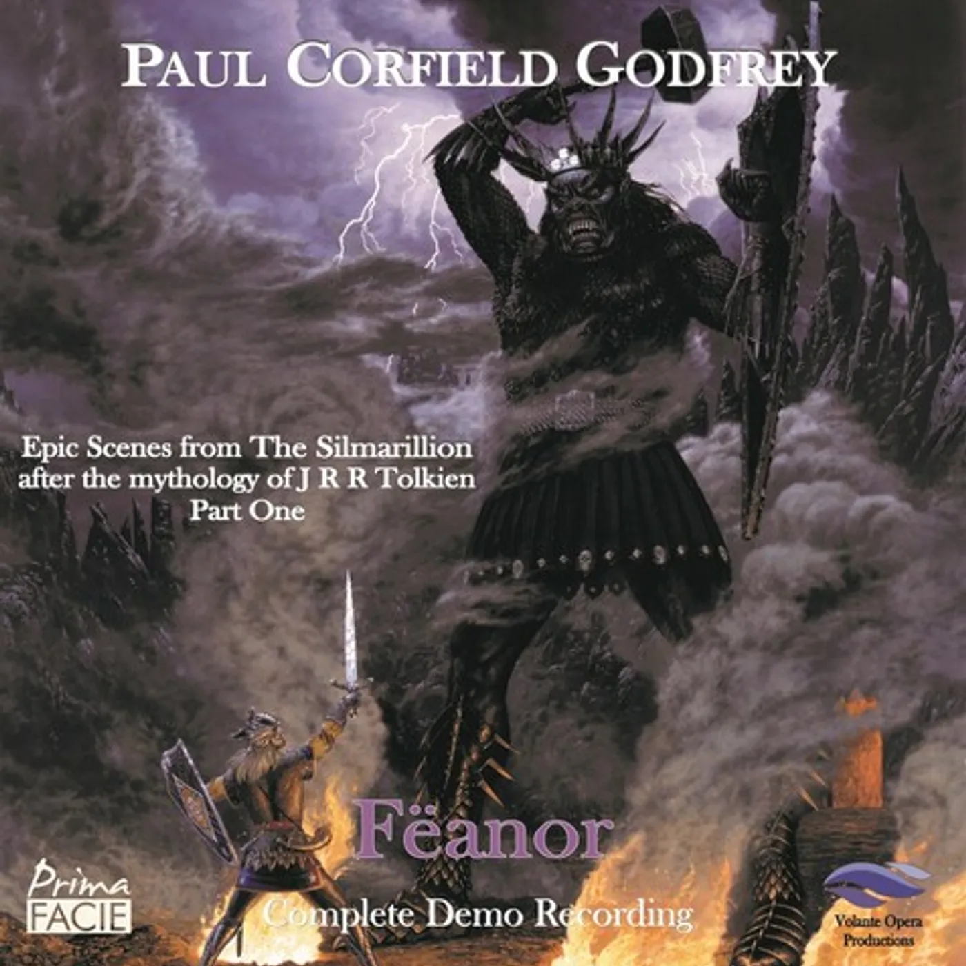 Paul Corfield Godfrey FEANOR: EPIC SCENES FROM THE SILMARILLION AFTER CD