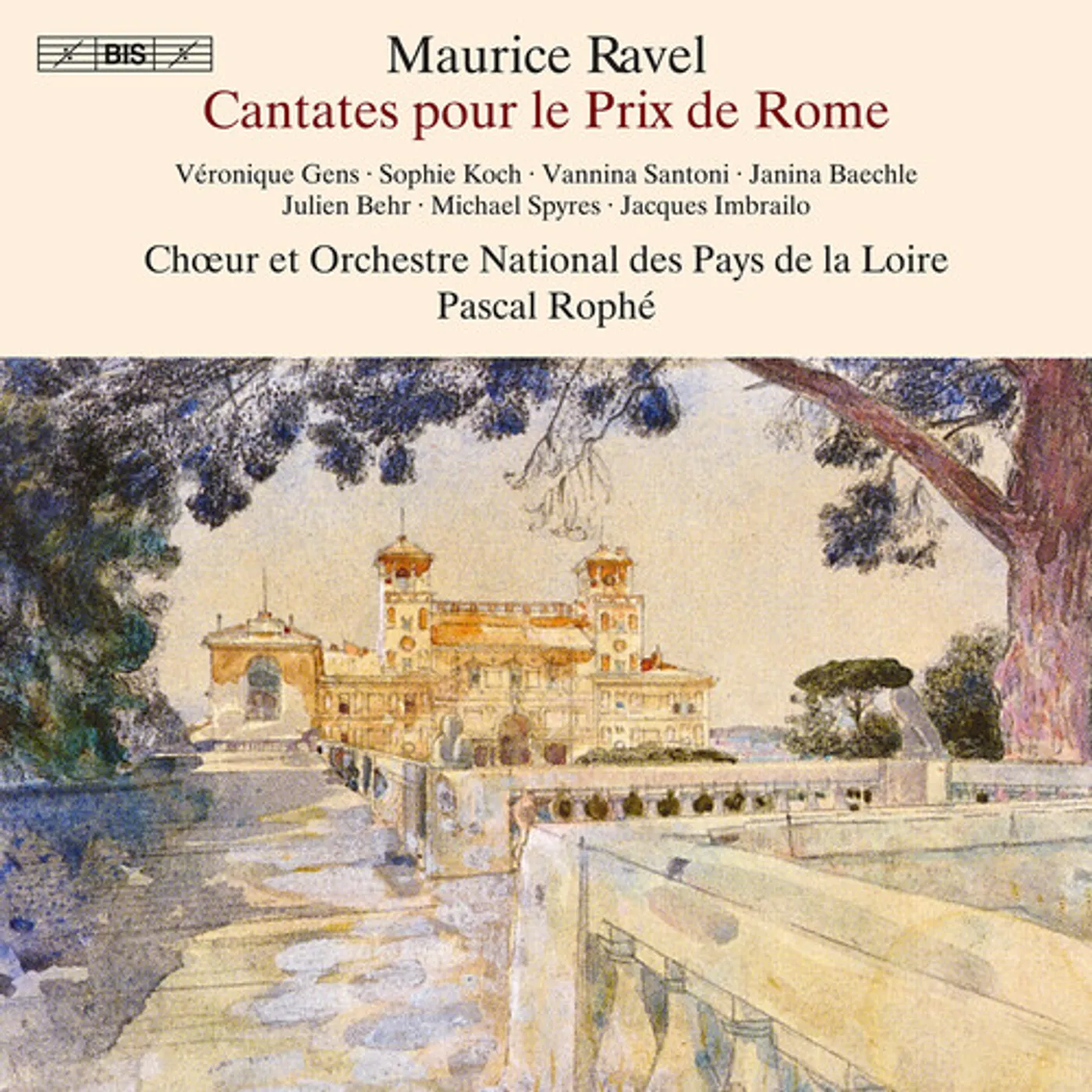 Ravel / Gens / Behr / Imbrailo / Koch CANTATES POUR LE PRIX CD Super Audio CD