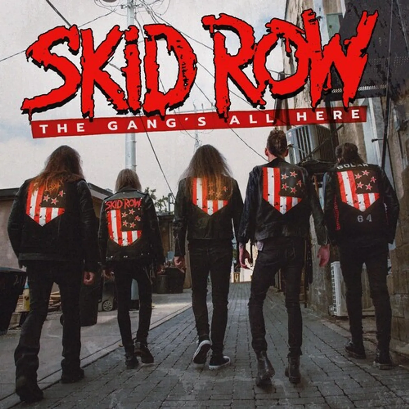 Skid Row The Gang's All Here (Limited Red) Vinyl Record