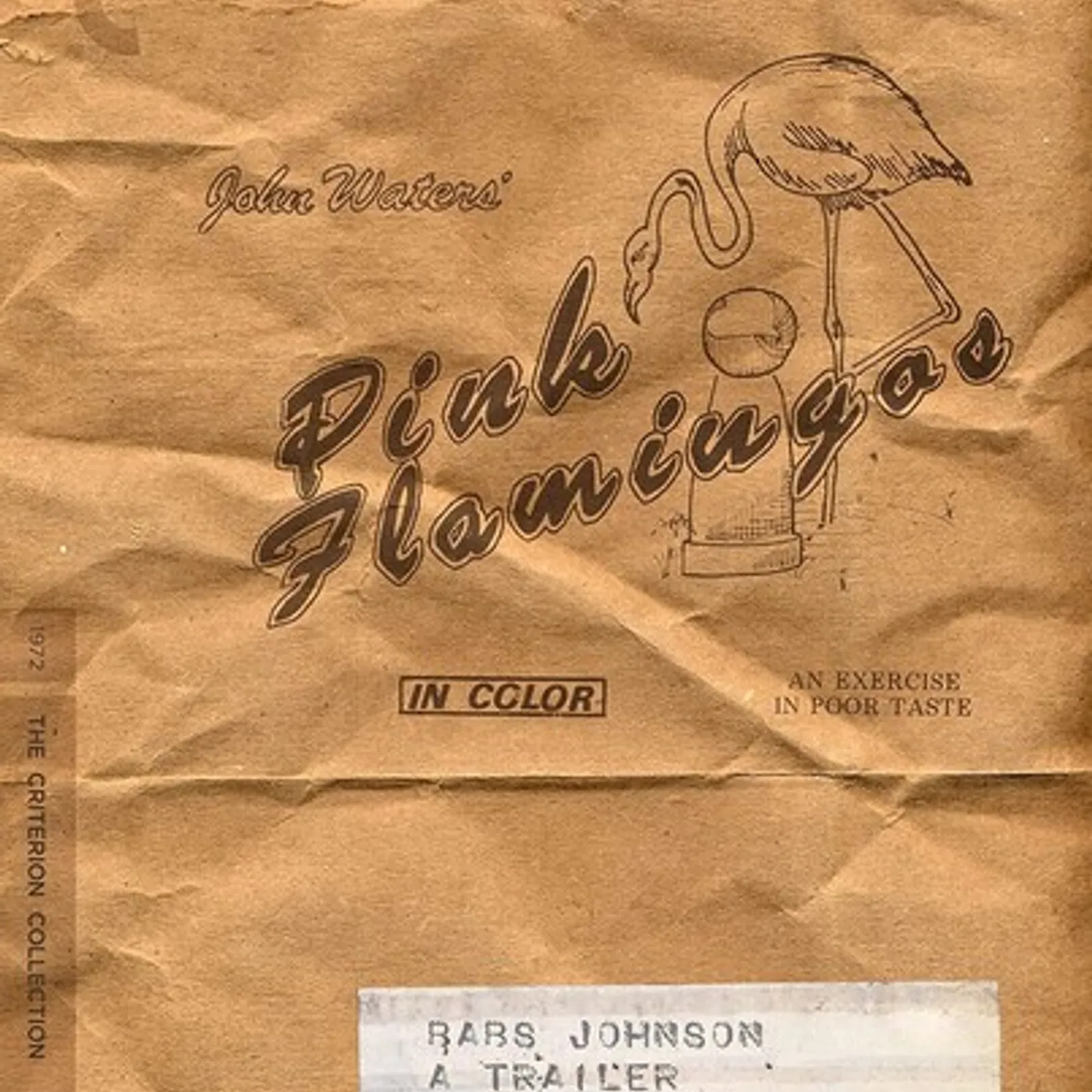 CRITERION COLLECTION PINK FLAMINGOS BD Blu-ray