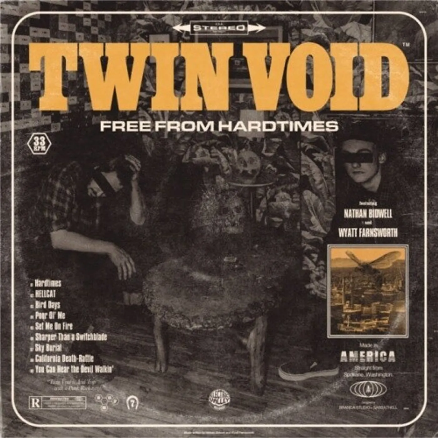 Twin Void Free From Hardtimes Vinyl Record