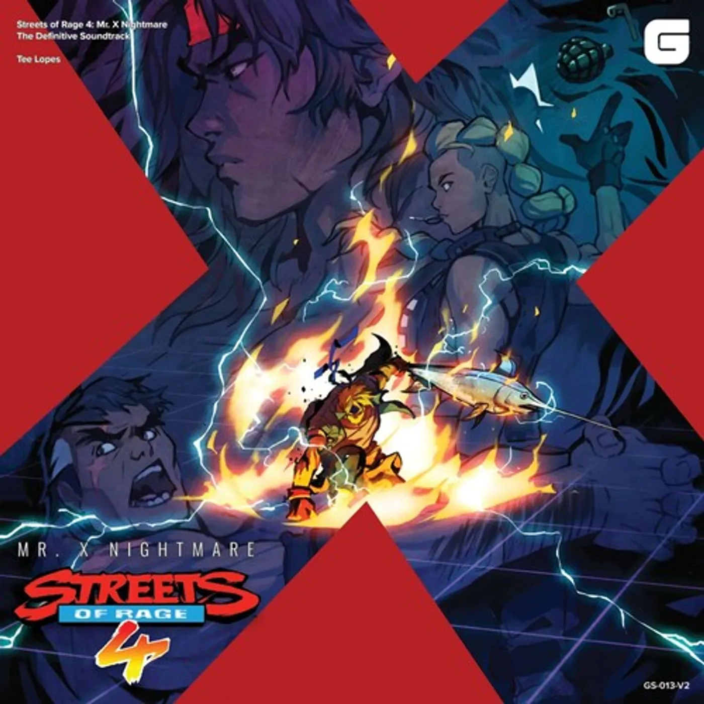 Tee Lopes STREETS OF RAGE 4: MR. X NIGHTMARE - Original Soundtrack Vinyl Record