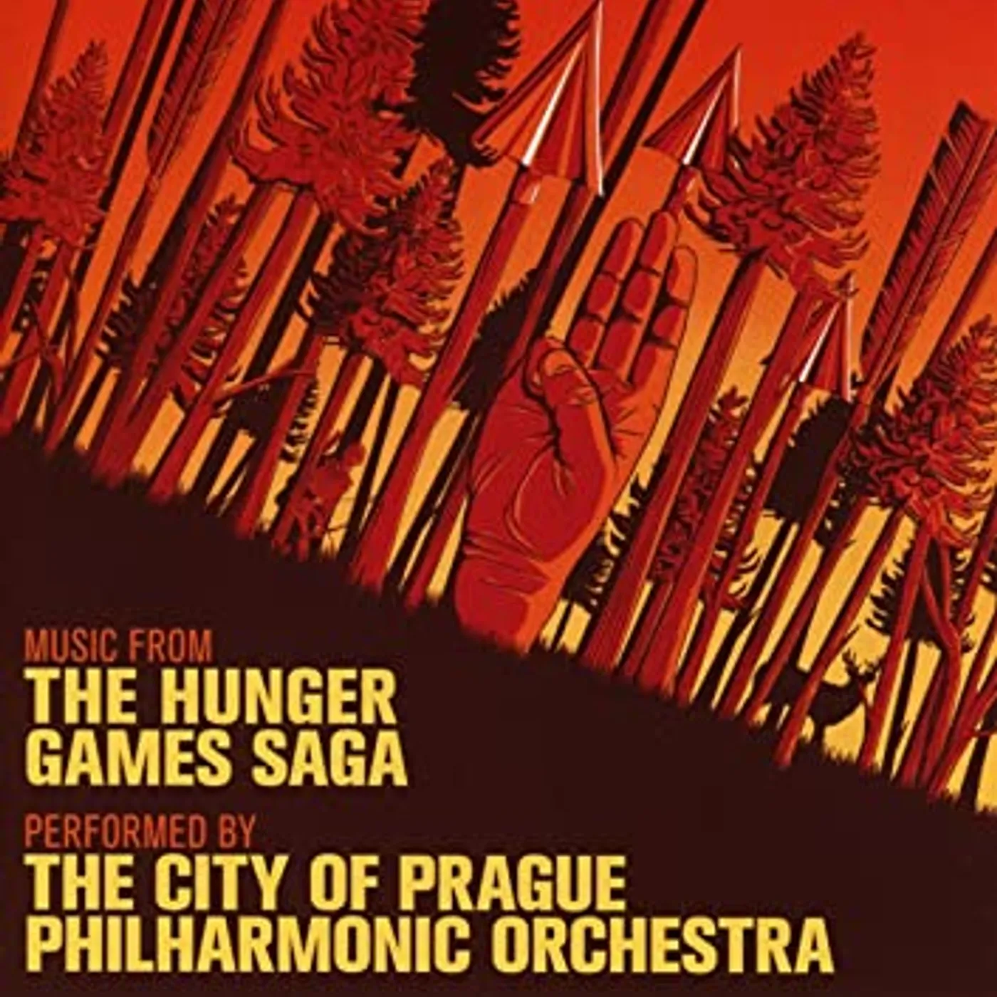 The City of Prague Philharmonic Orchestra Music from The Hunger Games Saga - Original Soundtrack Vinyl Record