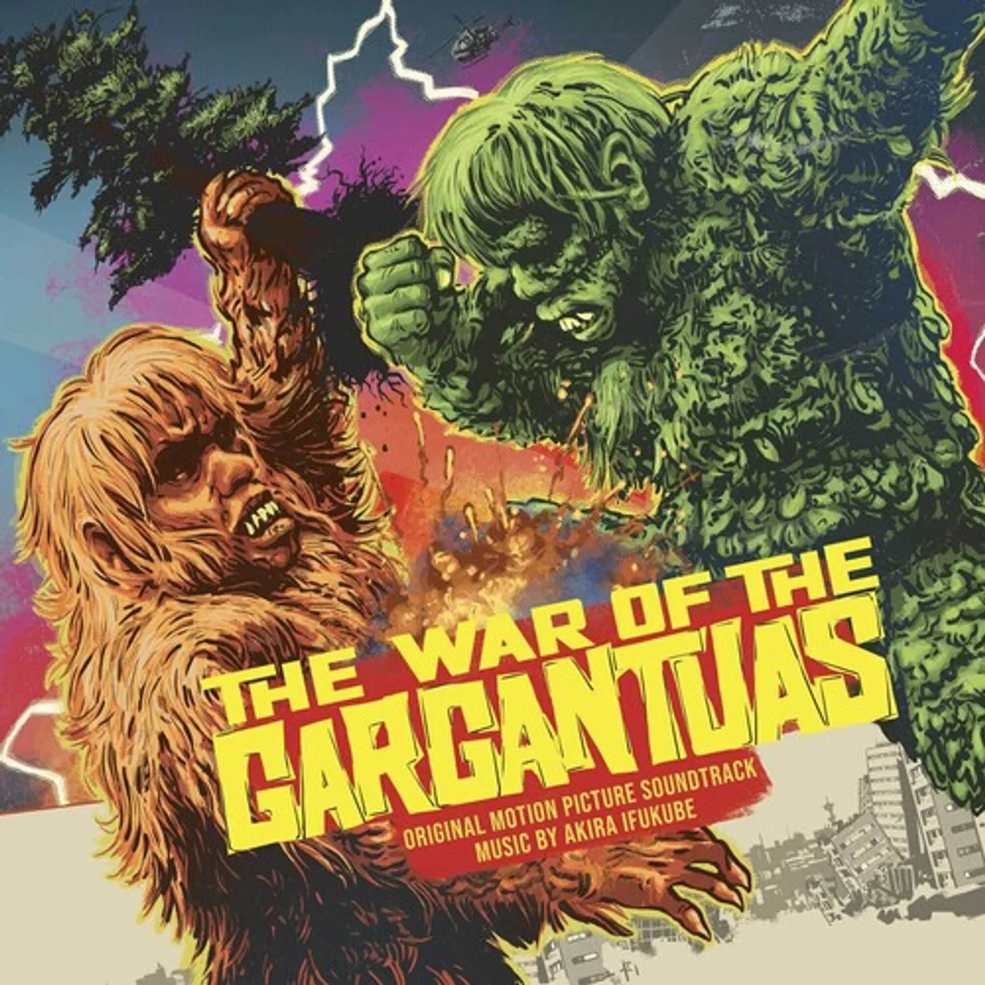 Akira Ifukube WAR OF THE GARGANTUAS - Original Soundtrack Vinyl Record
