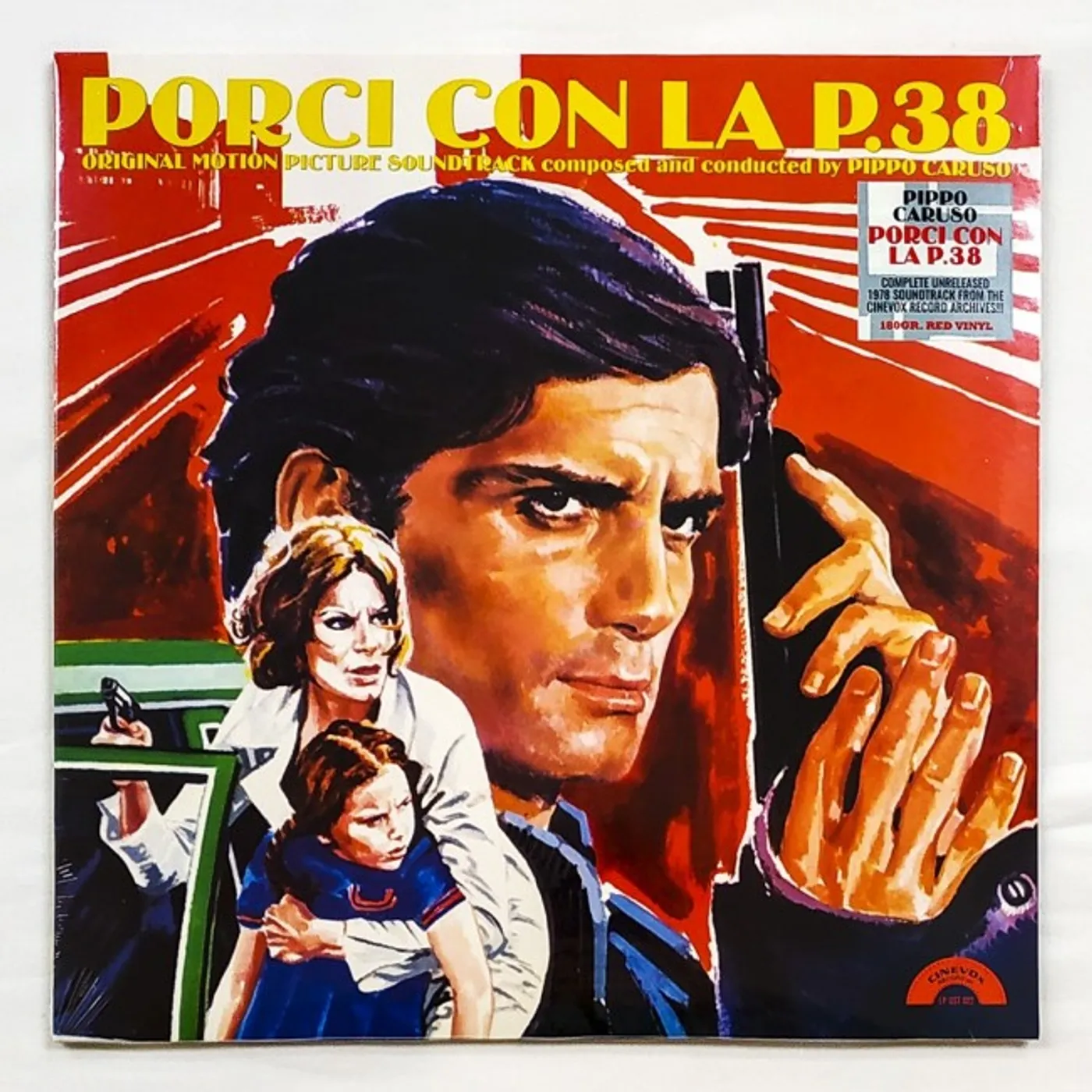 Pippo Caruso Porci Con La P.38 / Original Soundtrack Vinyl Record