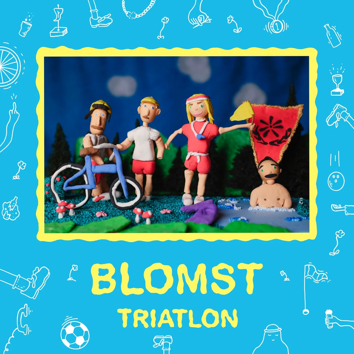 Blomst Triatlon Vinyl Record