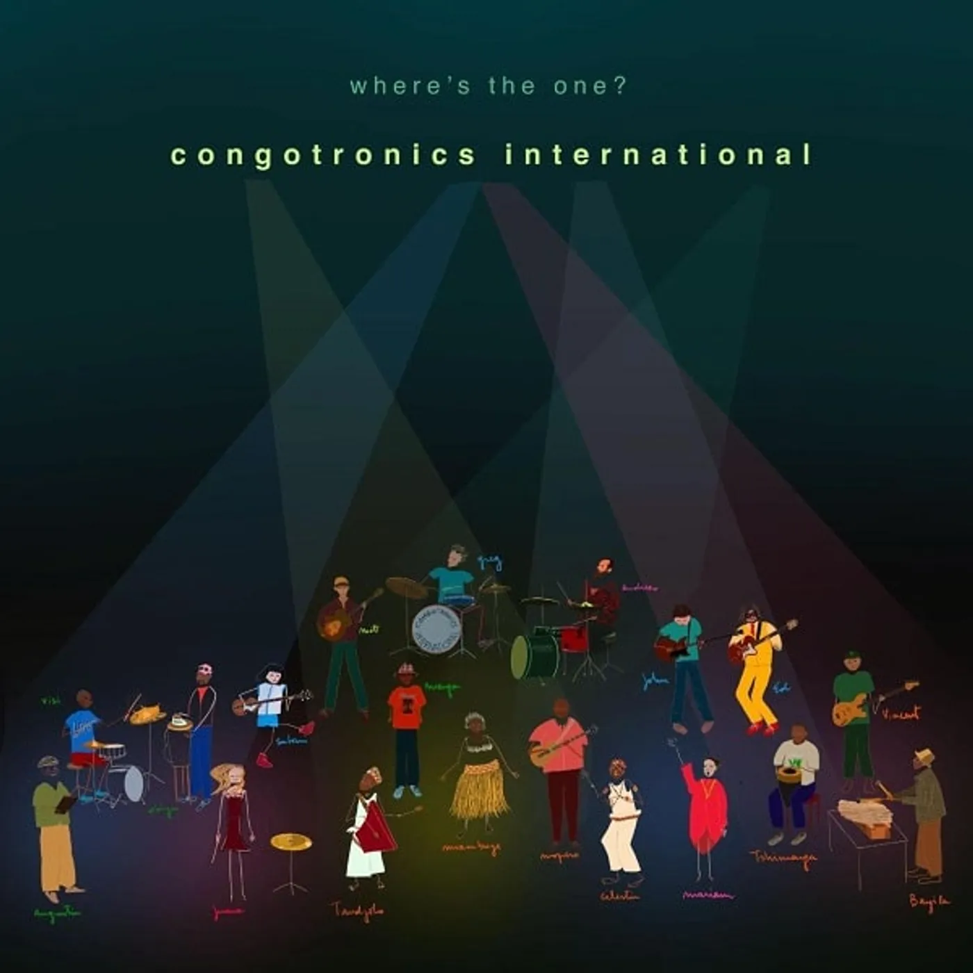 Congotronics International Where's The One Vinyl Record
