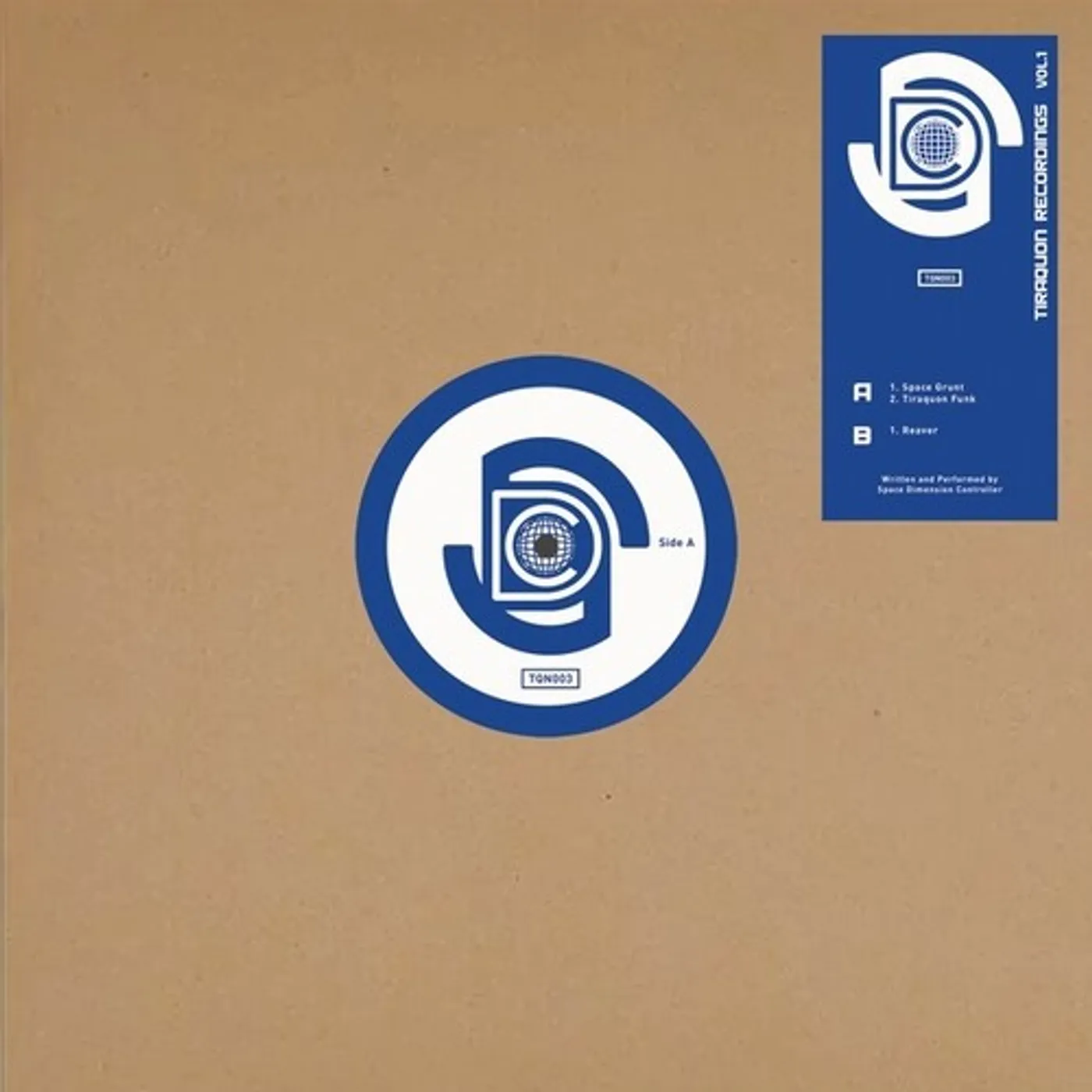 Space Dimension Controller TIRAQUON RECORDINGS 1 Vinyl Record