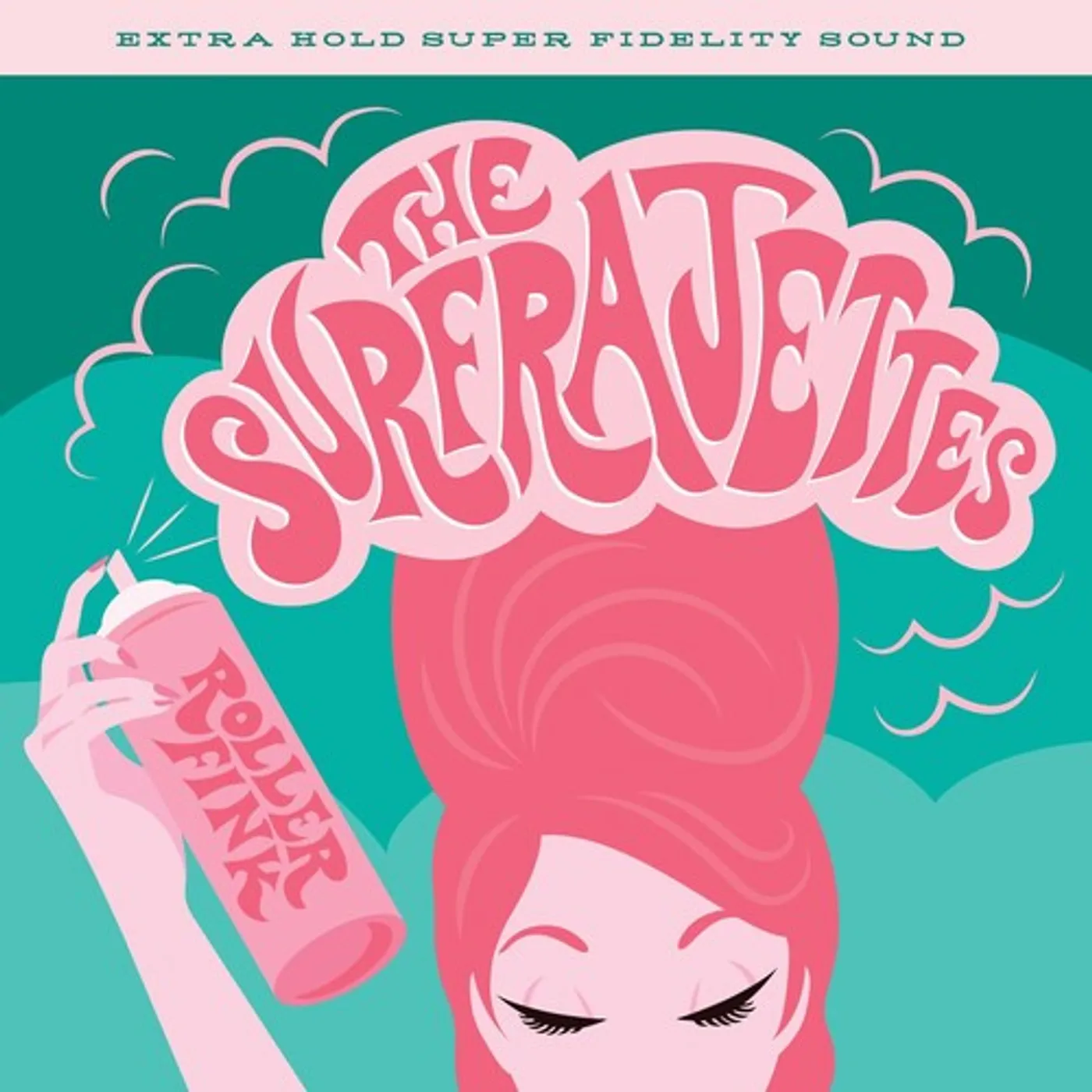The Surfrajettes Roller Fink (Candy Floss) Vinyl Record