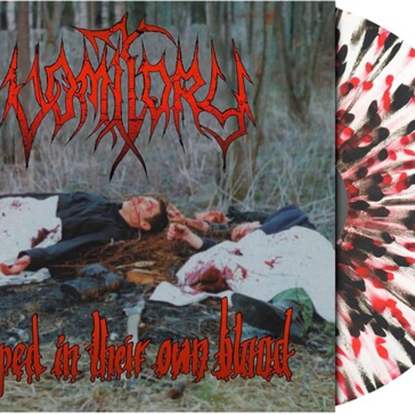 Vomitory Raped In Their Own Blood Vinyl Record