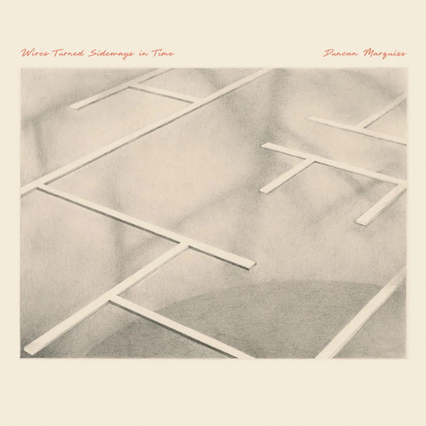 Duncan Marquiss Wires Turned Sideways In Time Vinyl Record