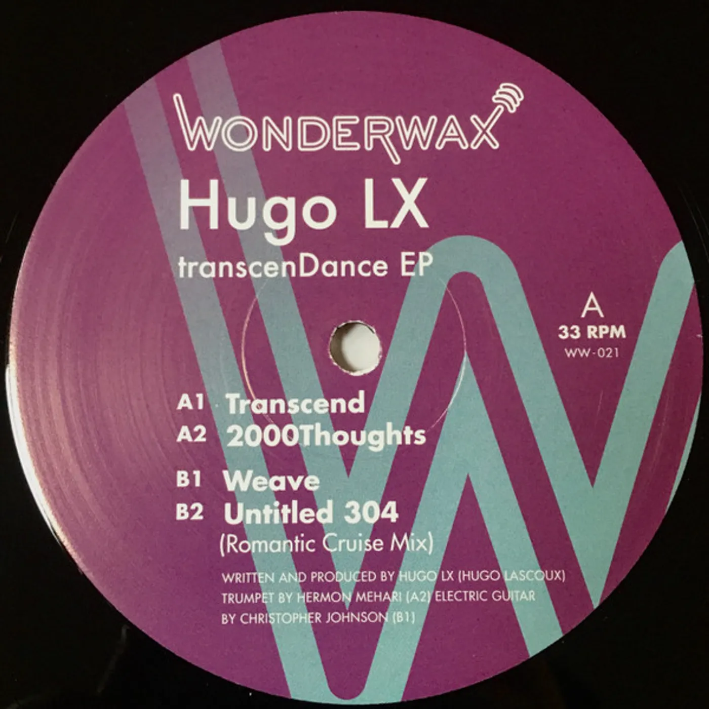 Hugo LX TRANSCENDANCE Vinyl Record