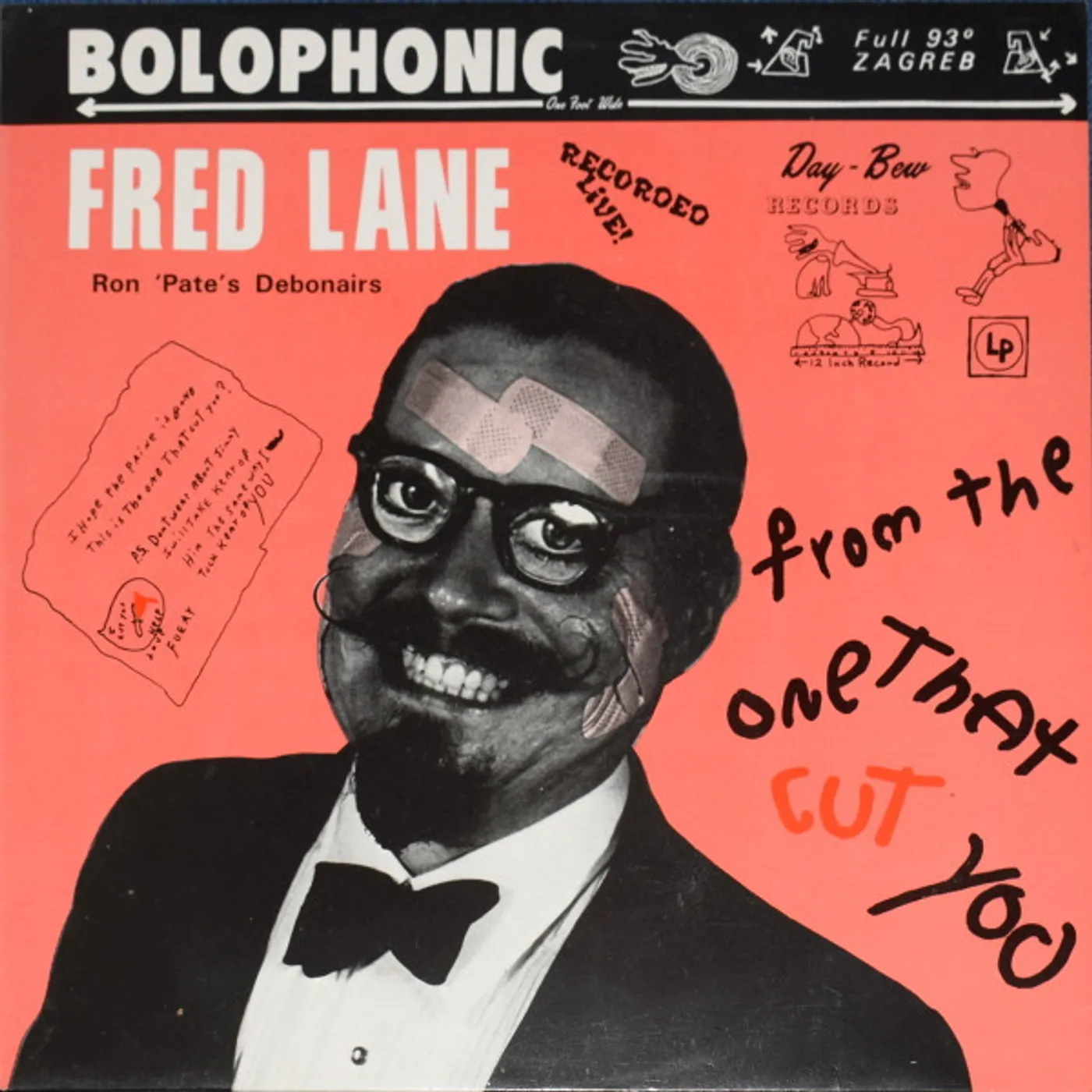 Fred Lane From The One That Cut You Vinyl Record