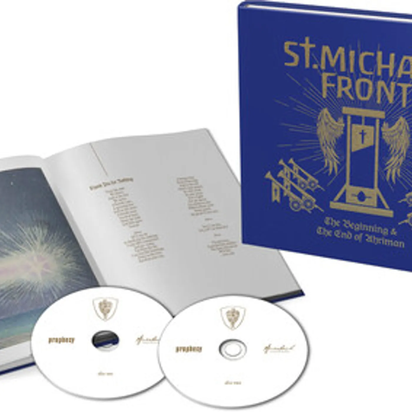 St. Michael Front BEGINNING AND THE END OF AHRIMAN CD