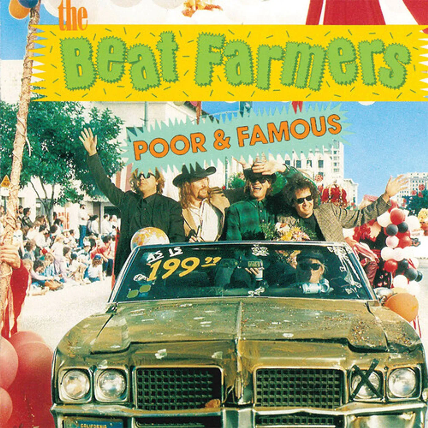 The Beat Farmers POOR & FAMOUS CD