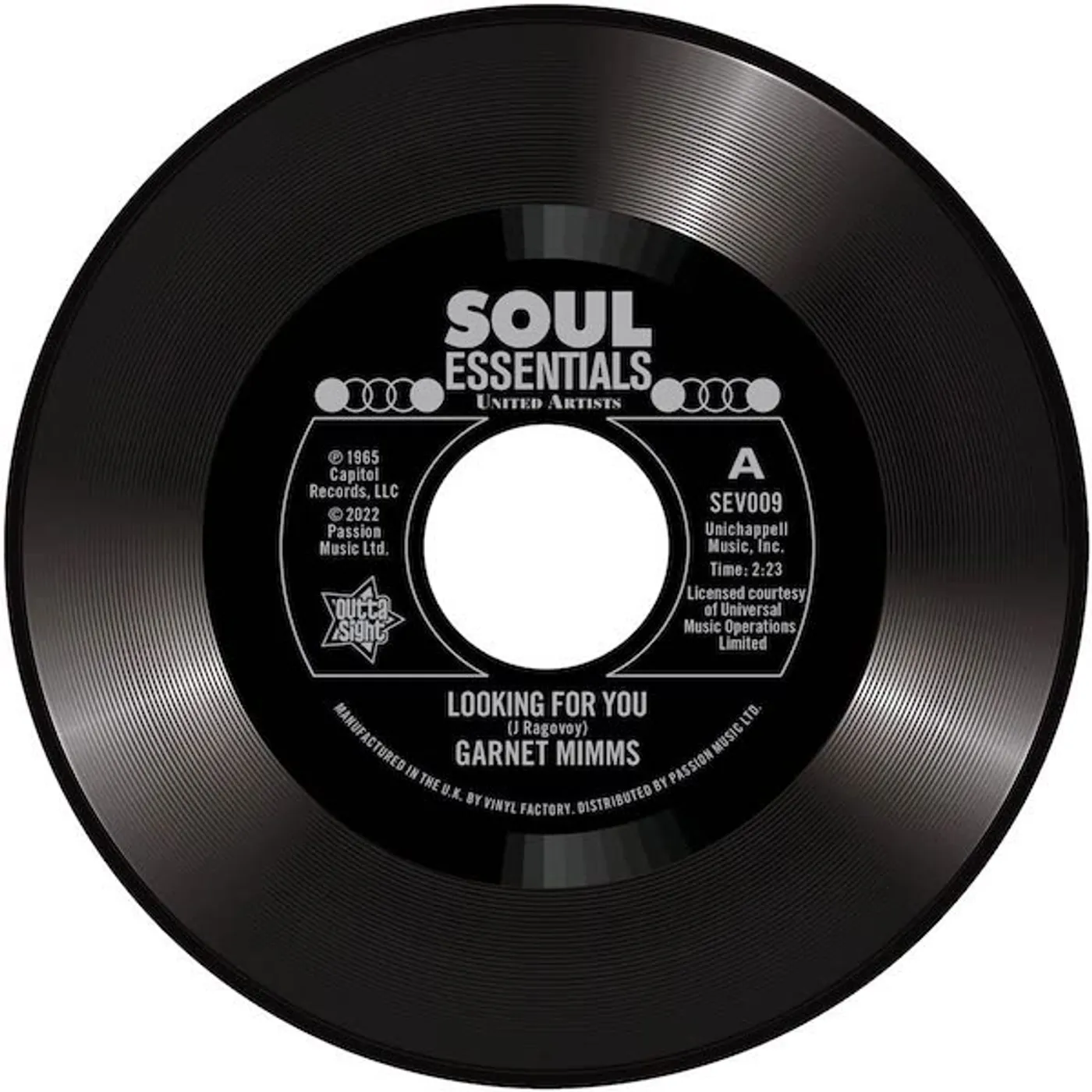 Garnet Mimms LOOKING FOR YOU / AS LONG AS I HAVE YOU Vinyl Record