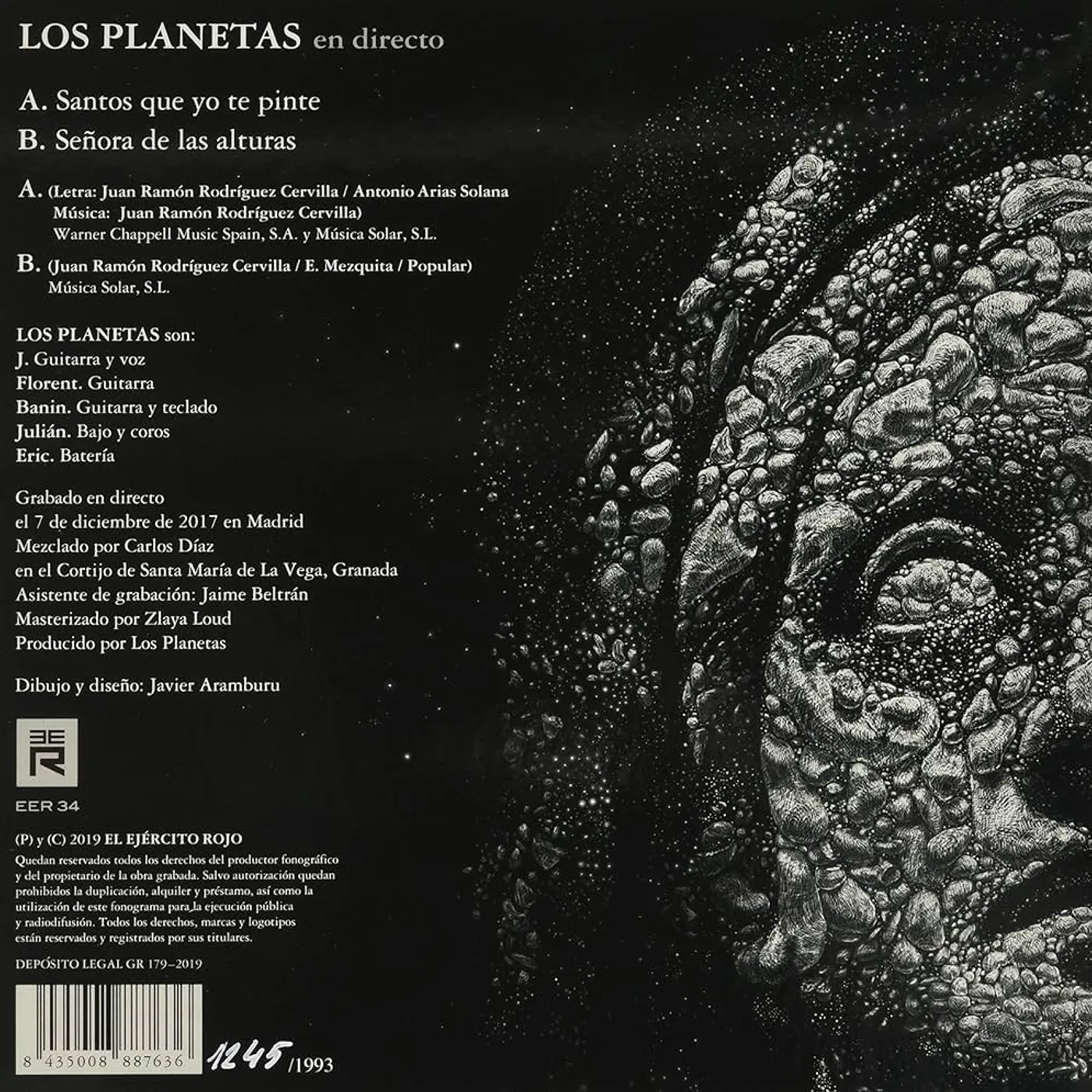 Los Planetas SANTOS QUE YO PINTE / SENORA DE LAS ALTURAS Vinyl Record