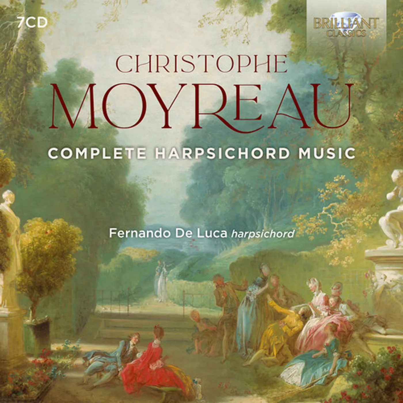 Fernando De Luca MOYREAU: COMPLETE HARPSICHORD MUSIC CD