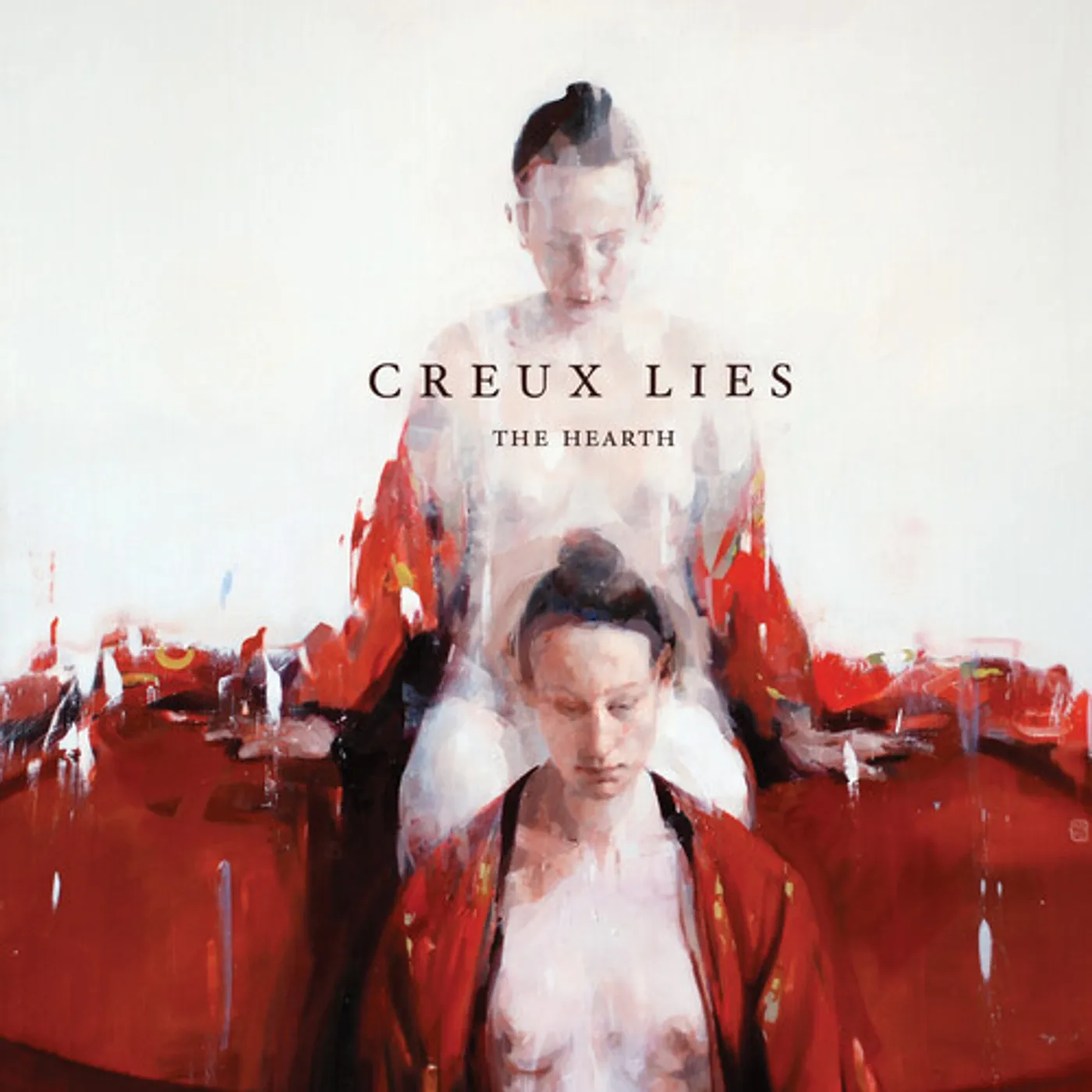 Creux Lies HEARTH - PINK Vinyl Record