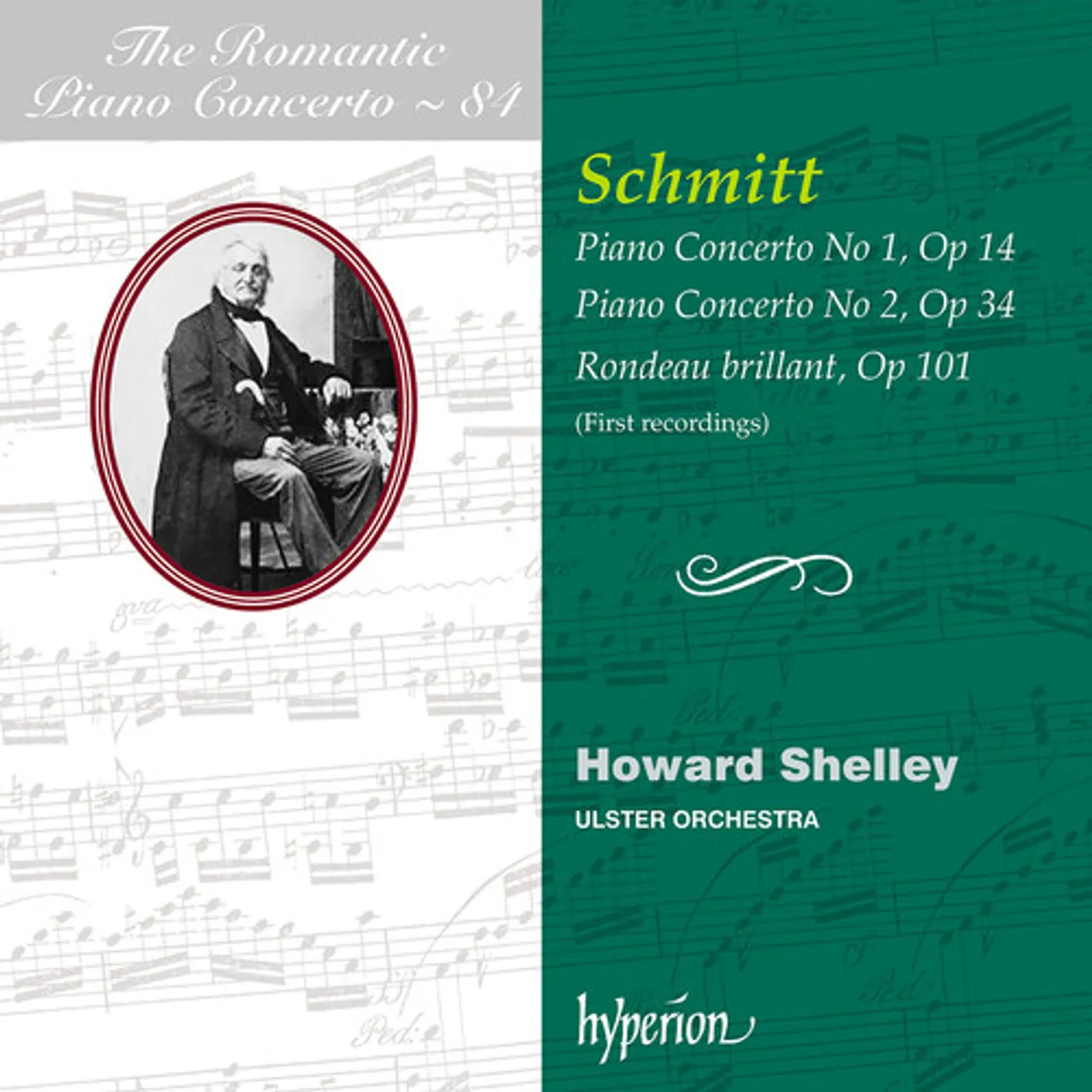Howard Shelley ROMANTIC PIANO CONCERTO VOL. 84 CD
