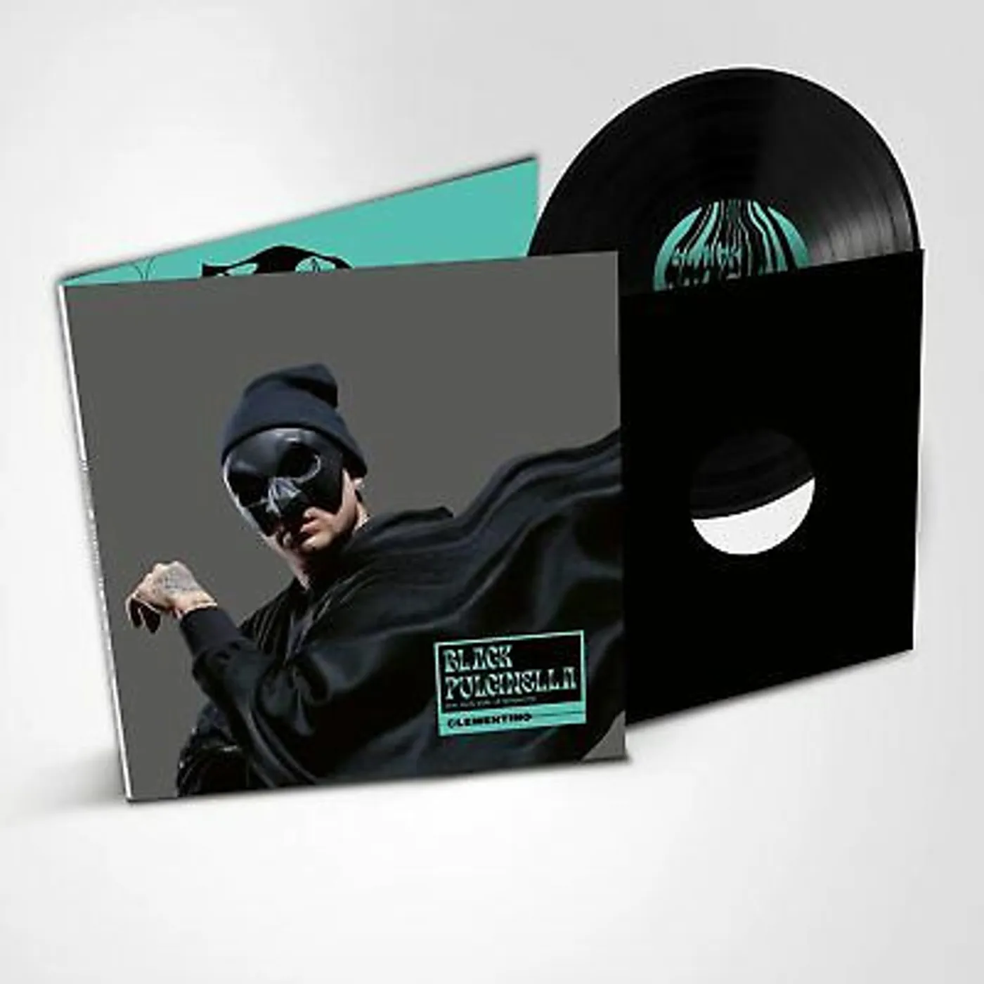 Clementino Black Pulcinella Vinyl Record