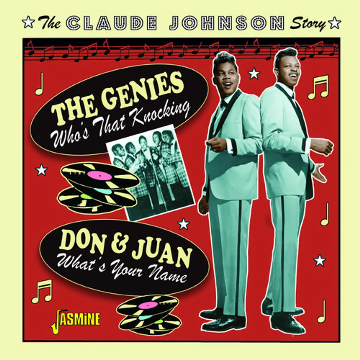 The GENIES / Don & Juan WHO'S THAT KNOCKING / WHAT'S YOUR NAME CD