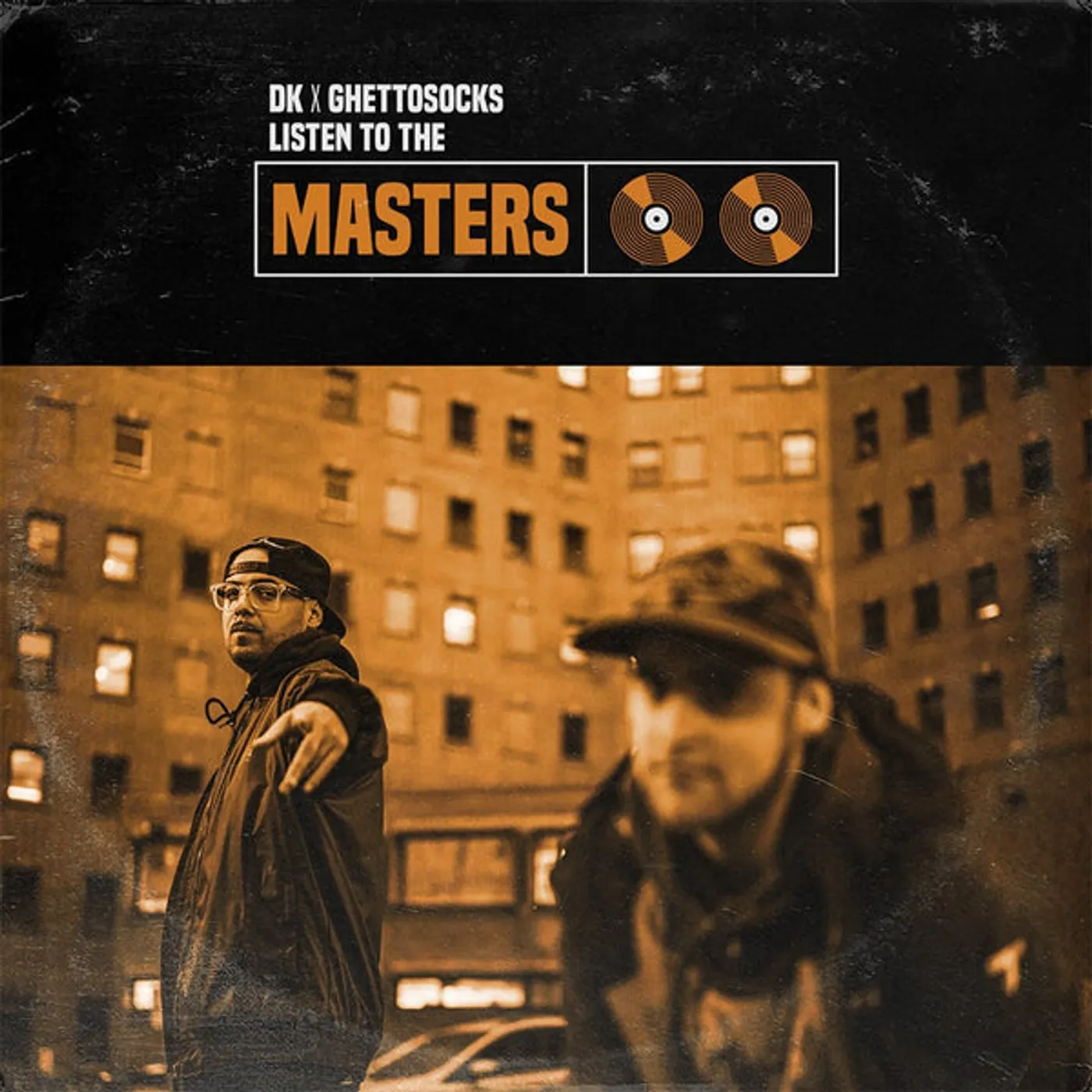 Dk X Ghettosocks LISTEN TO THE MASTERS Vinyl Record