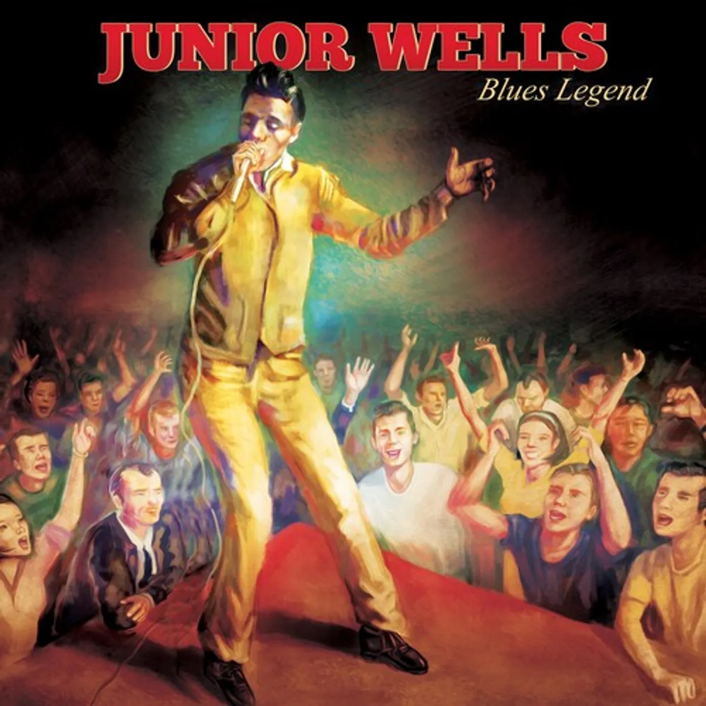 Junior Wells BLUES LEGEND - GOLD Vinyl Record