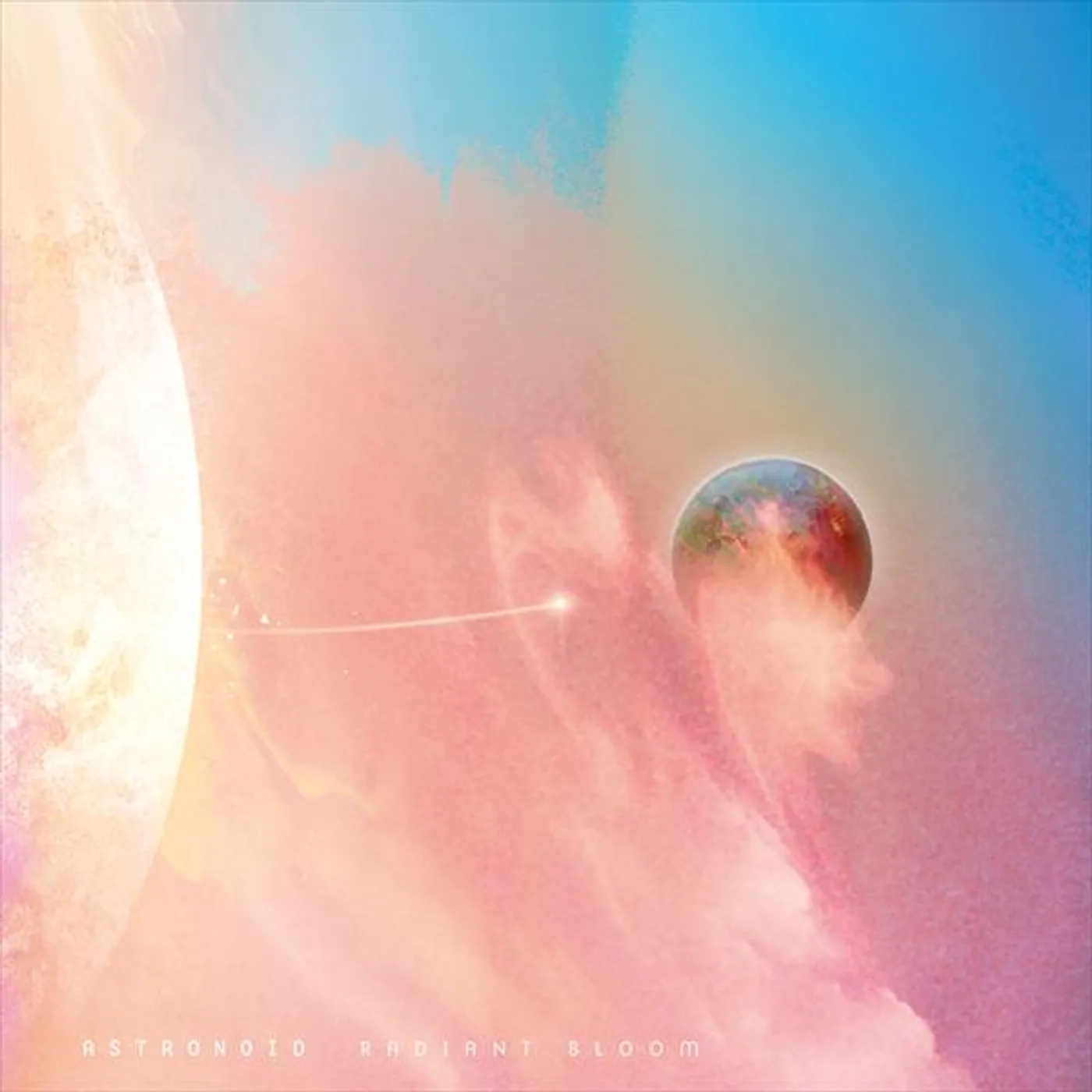 Astronoid RADIANT BLOOM - SKY BLUE WITH PINK MARBLE Vinyl Record
