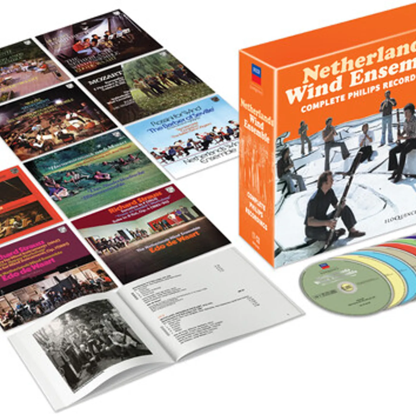 Netherlands Wind Ensemble COMPLETE PHILIPS RECORDINGS CD