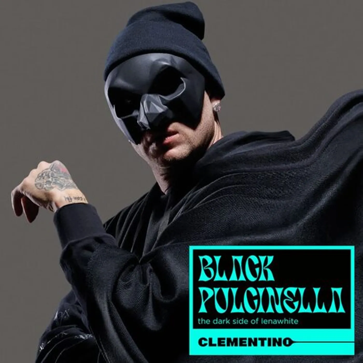 Clementino Black Pulcinella Vinyl Record