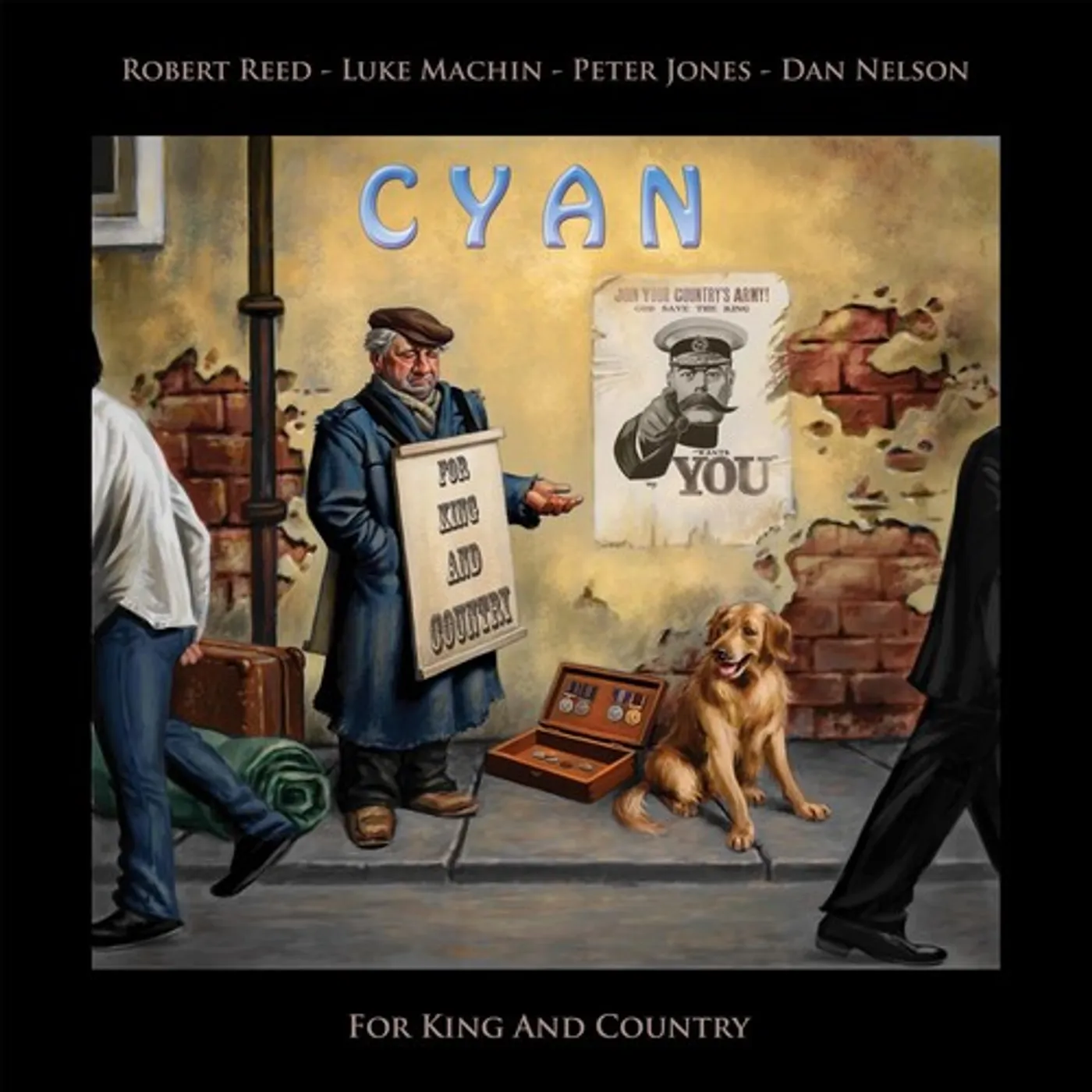 Cyan For King And Country Vinyl Record