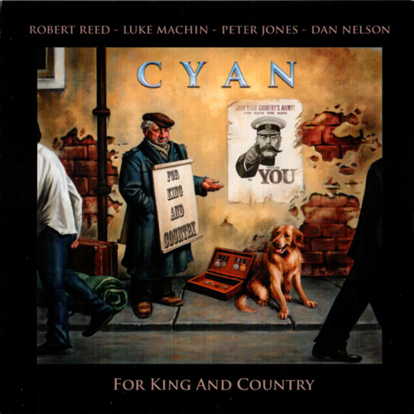 Cyan For King And Country Vinyl Record