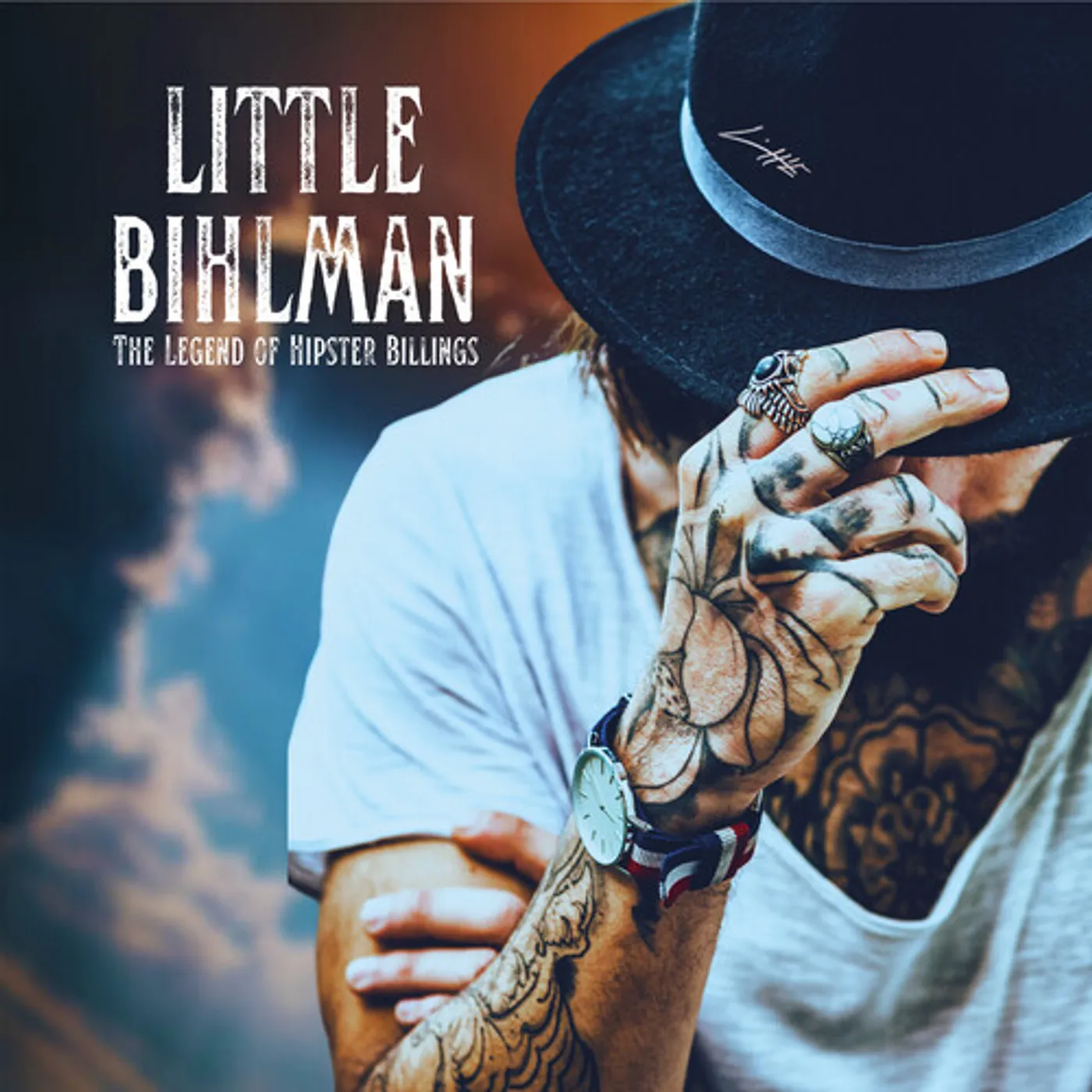 Little Bihlman LEGEND OF HIPSTER BILLINGS - WHITE Vinyl Record
