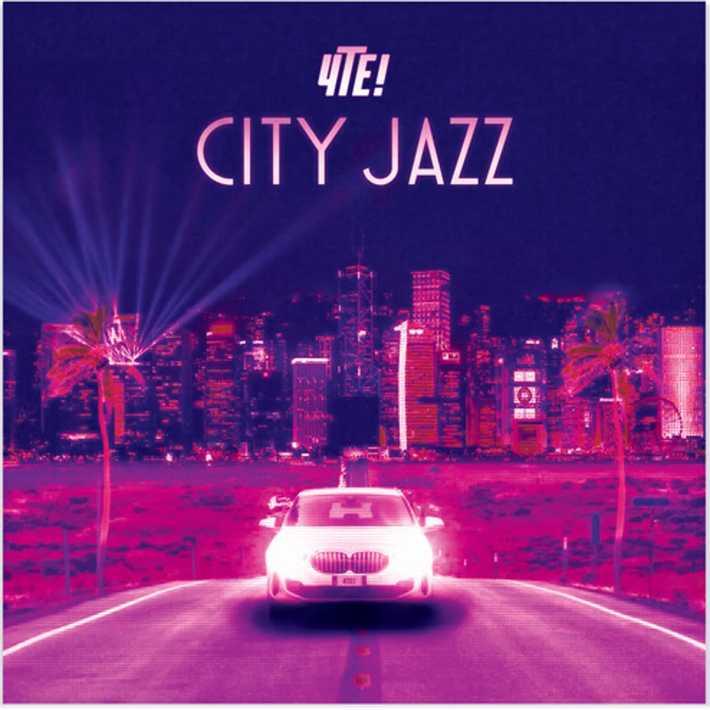4te! CITY JAZZ - SPARKLE PURPLE Vinyl Record