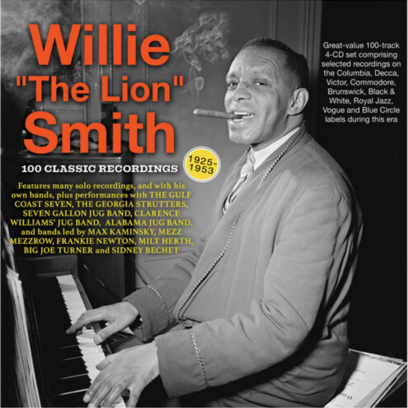 Willie Smith 100 CLASSIC RECORDINGS 1925-53 CD